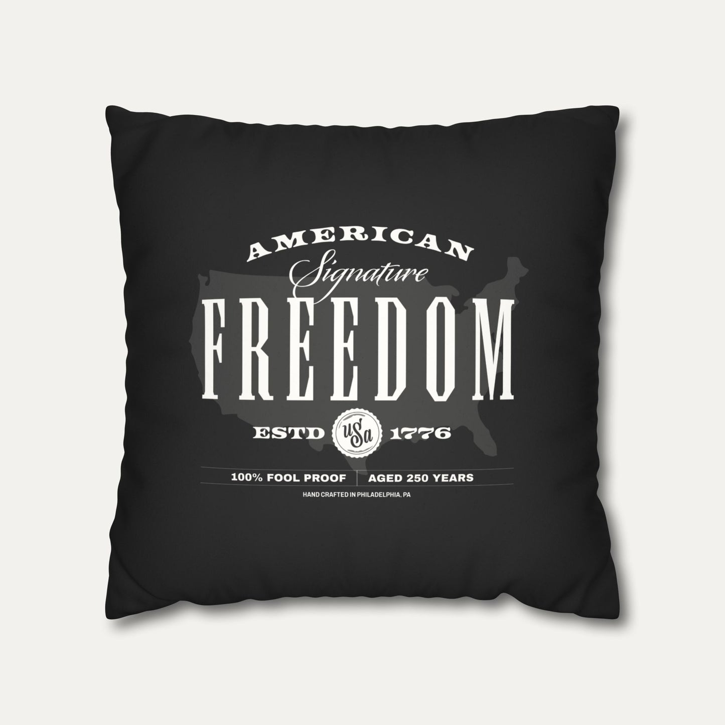 250 Proof Faux Suede Pillowcase