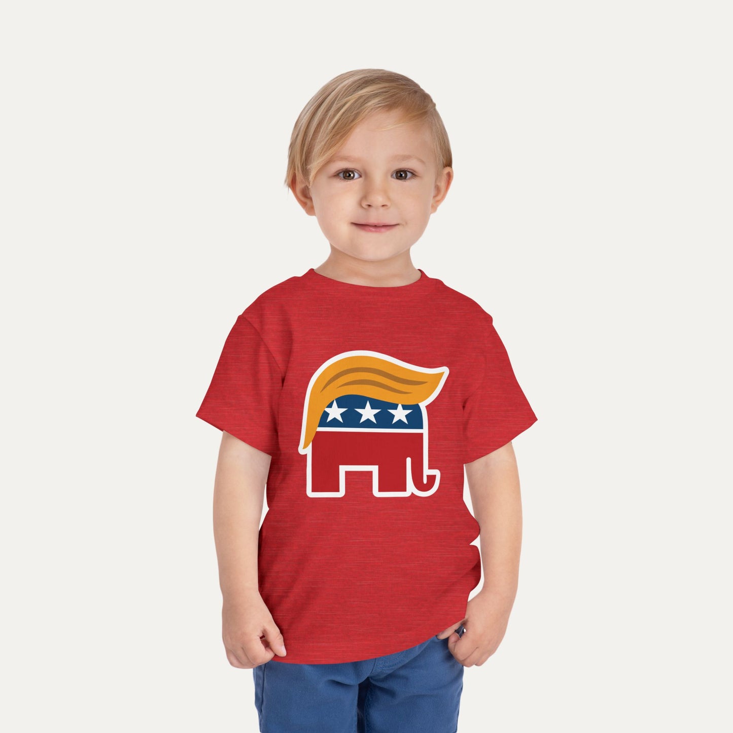 Orange Man Rad Toddler Tee