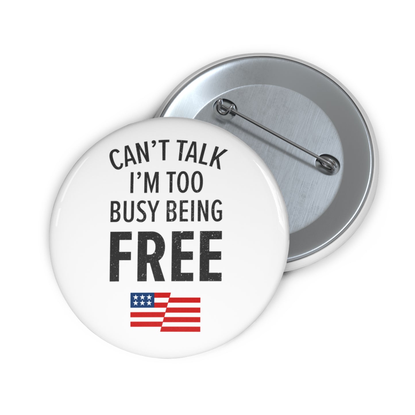 Can’t Talk Pin Button