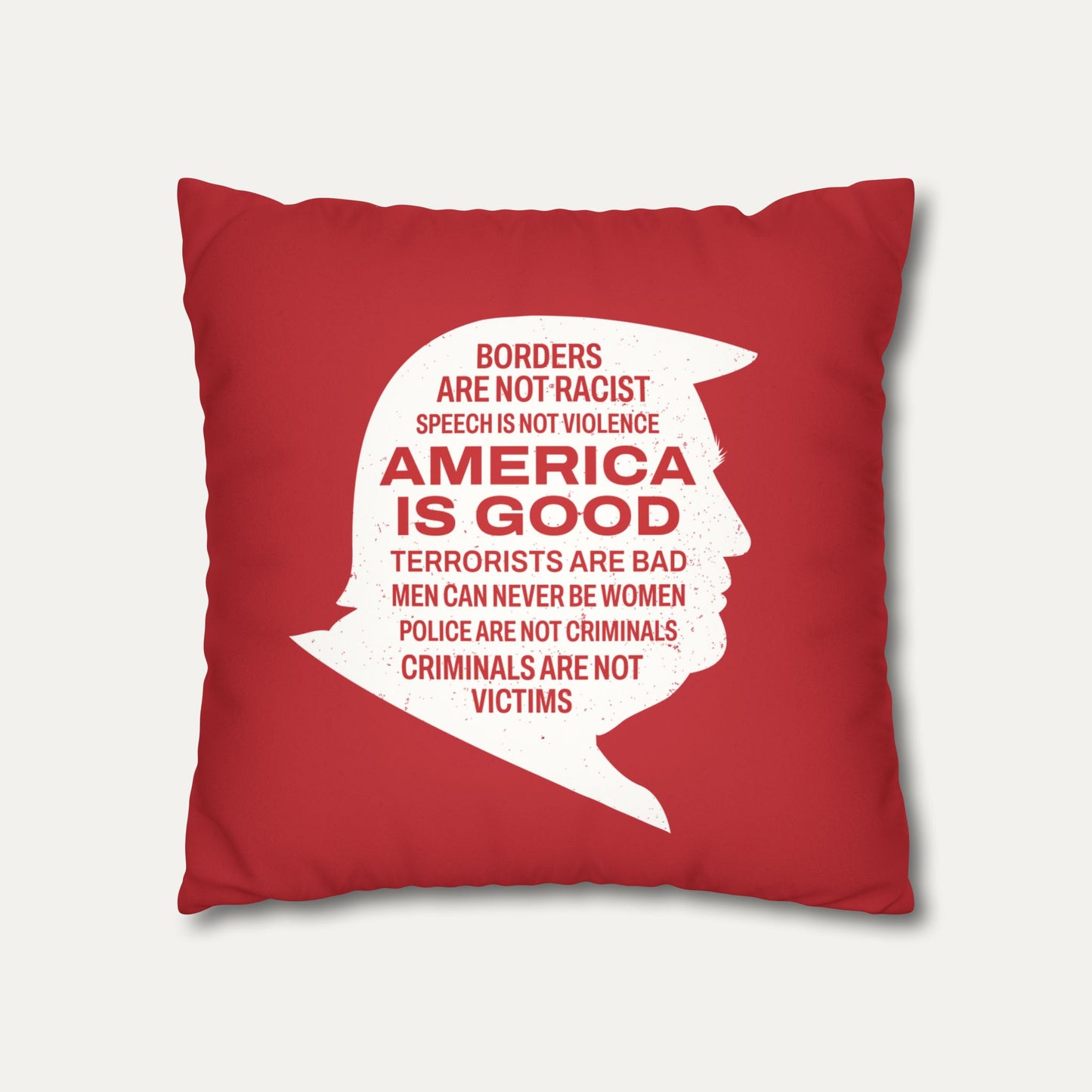 America is Good Faux Suede Pillowcase