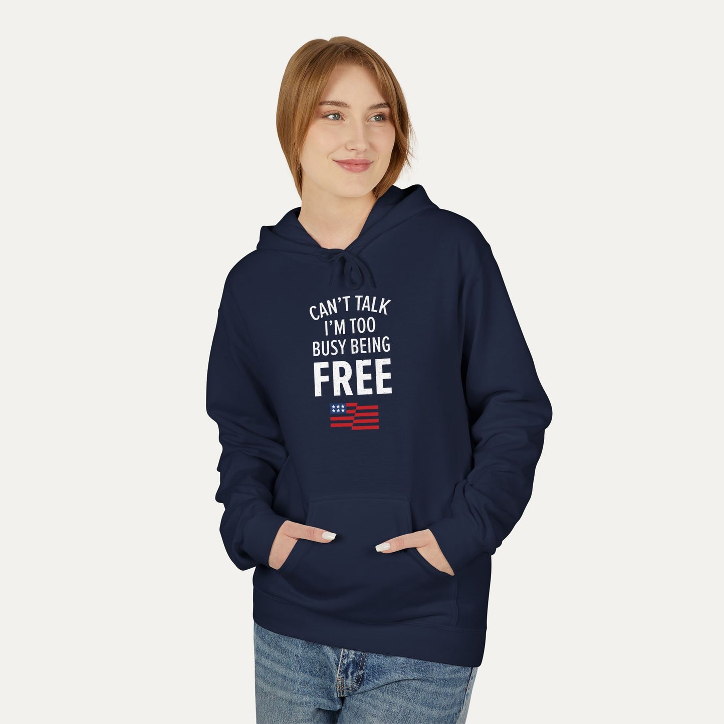 Can’t Talk Fleece Unisex Hoodie