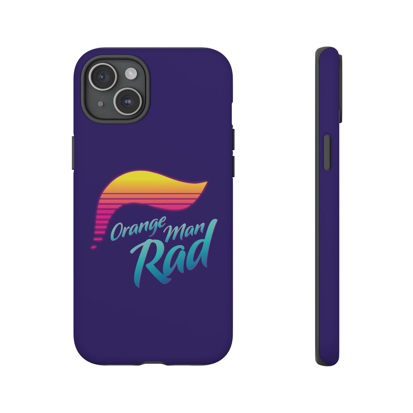 Orange Man Rad Retro Tough Cases