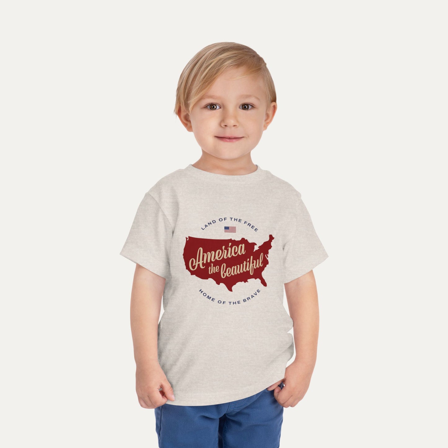 America the Beautiful Toddler Tee