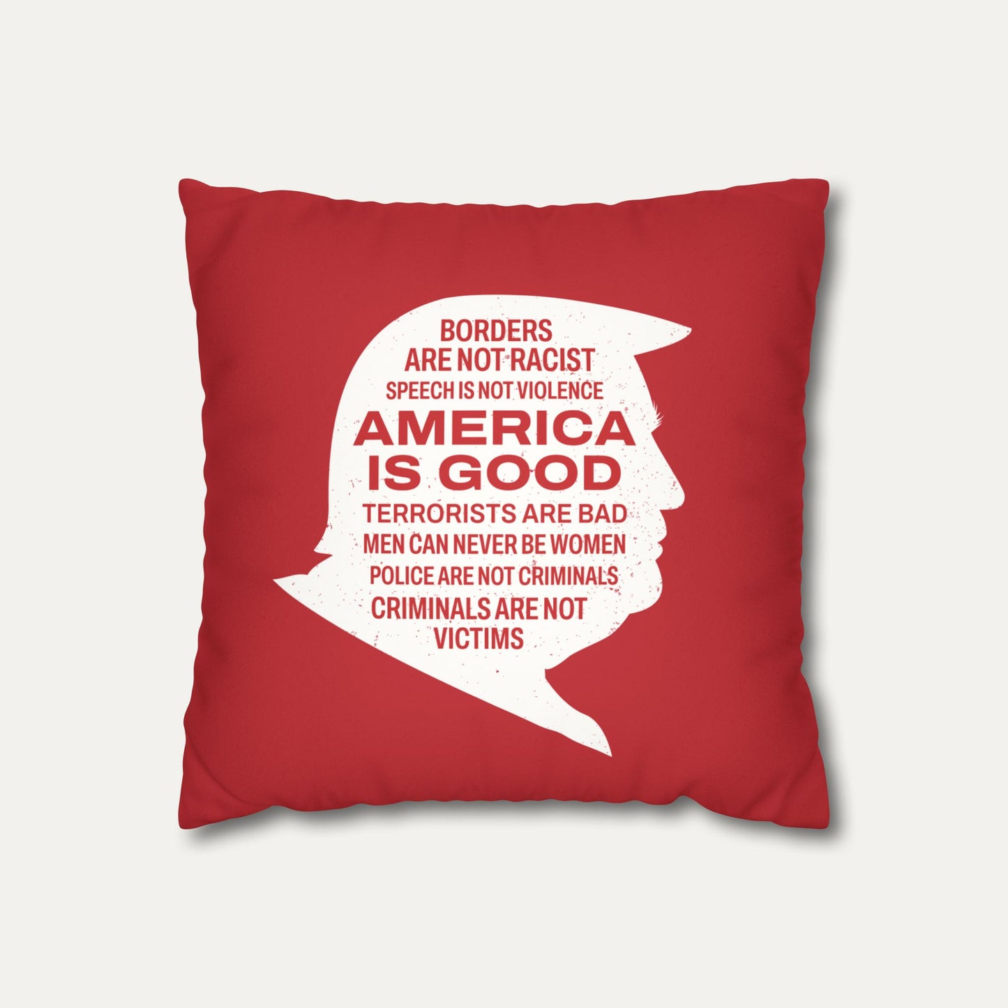 America is Good Faux Suede Pillowcase