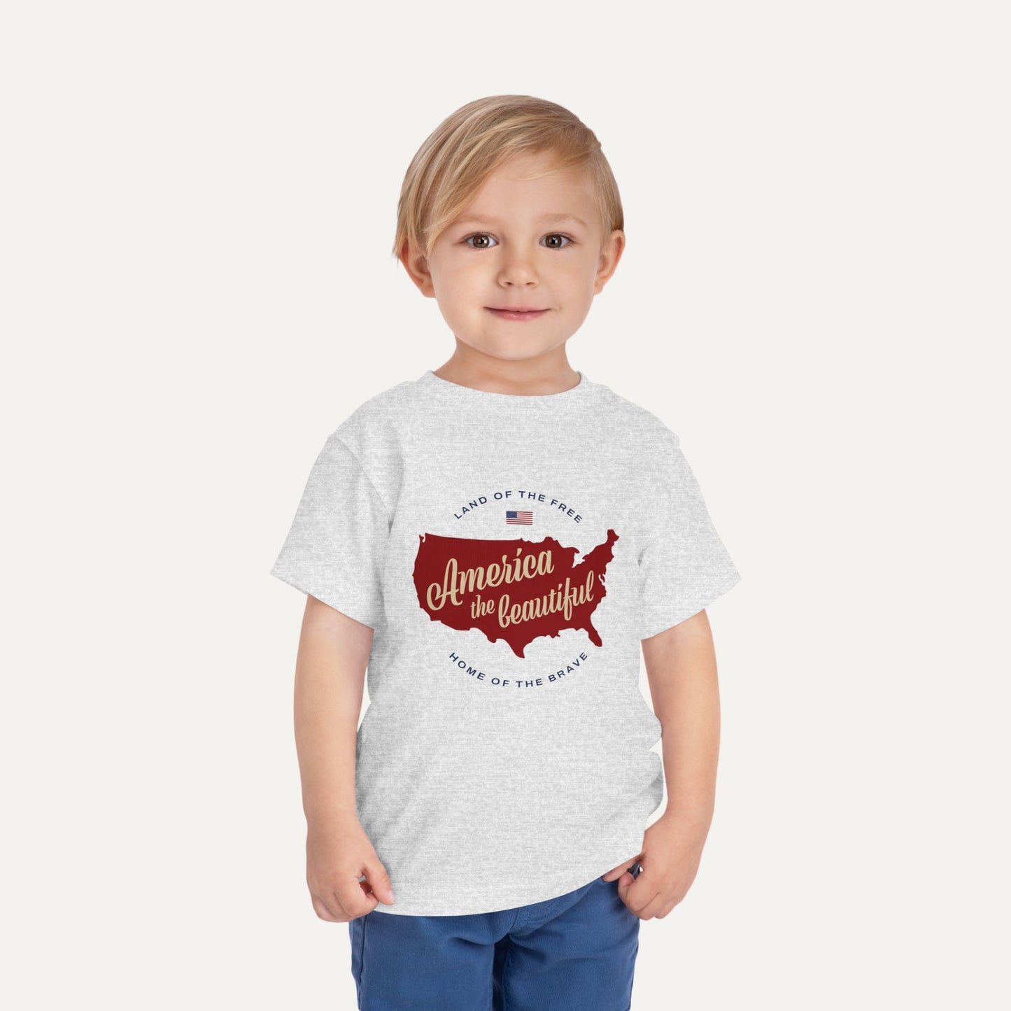 America the Beautiful Toddler Tee