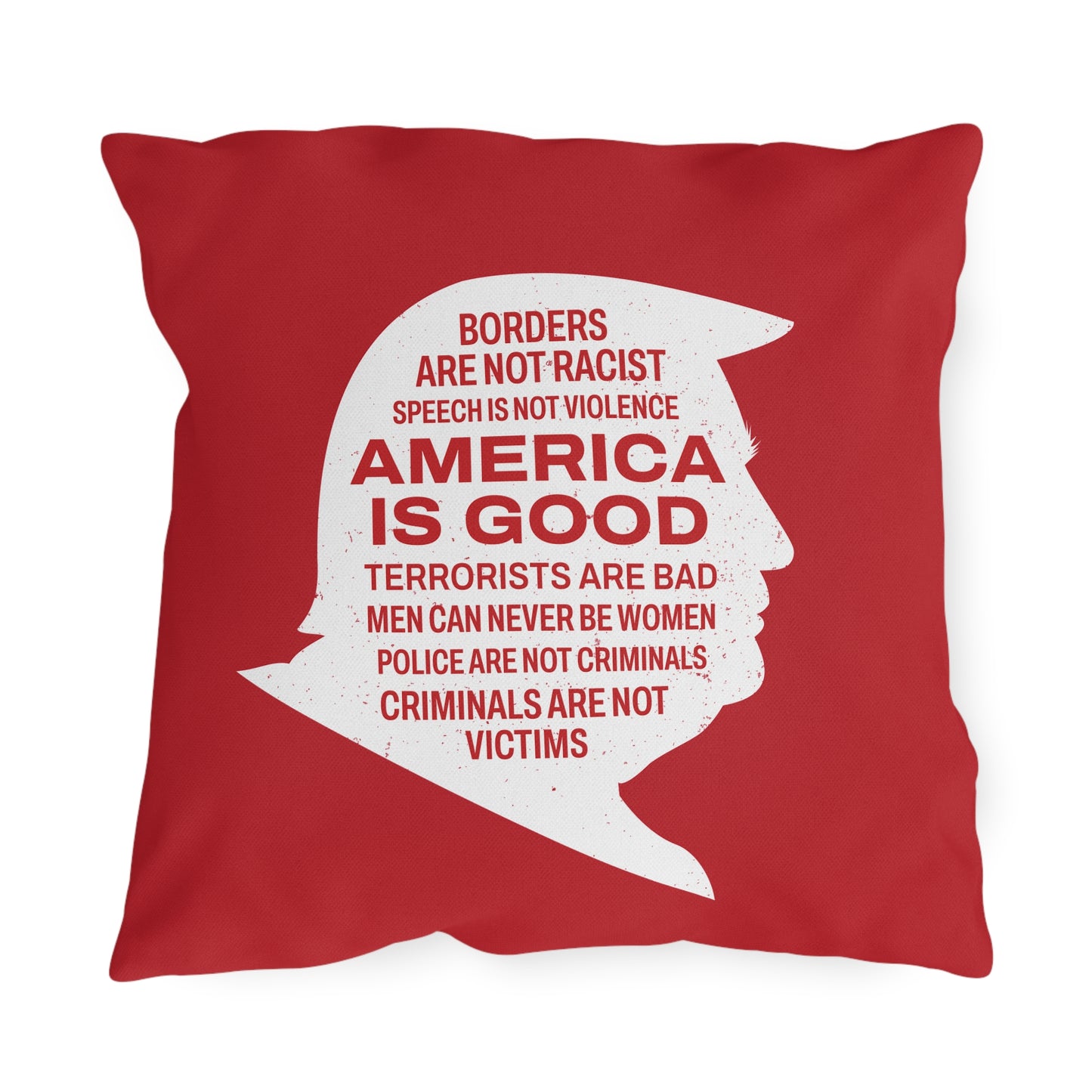 America is Good Outdoor Pillows