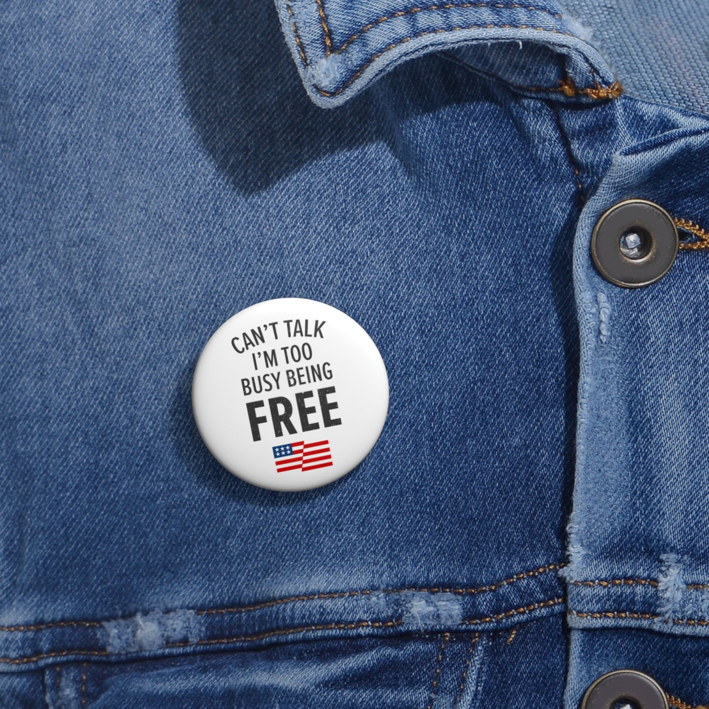 Can’t Talk Pin Button