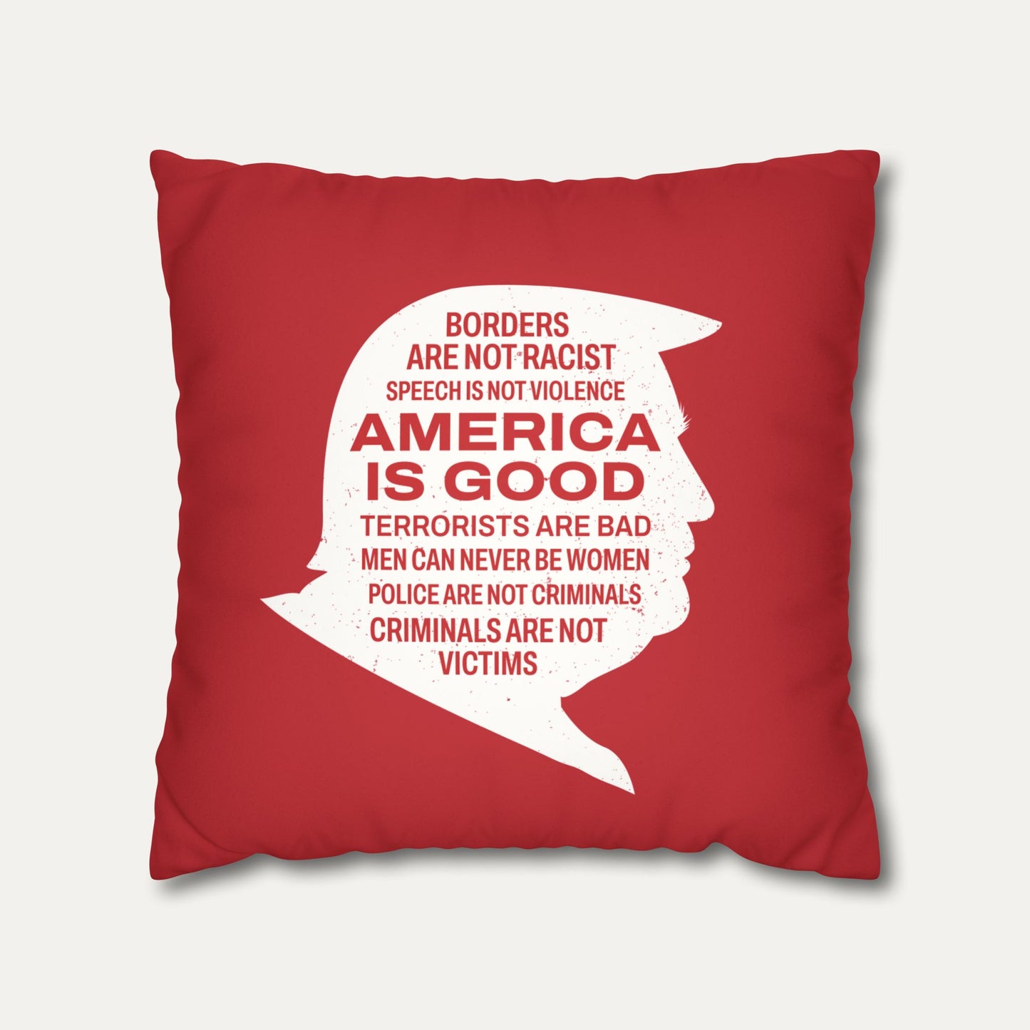 America is Good Faux Suede Pillowcase