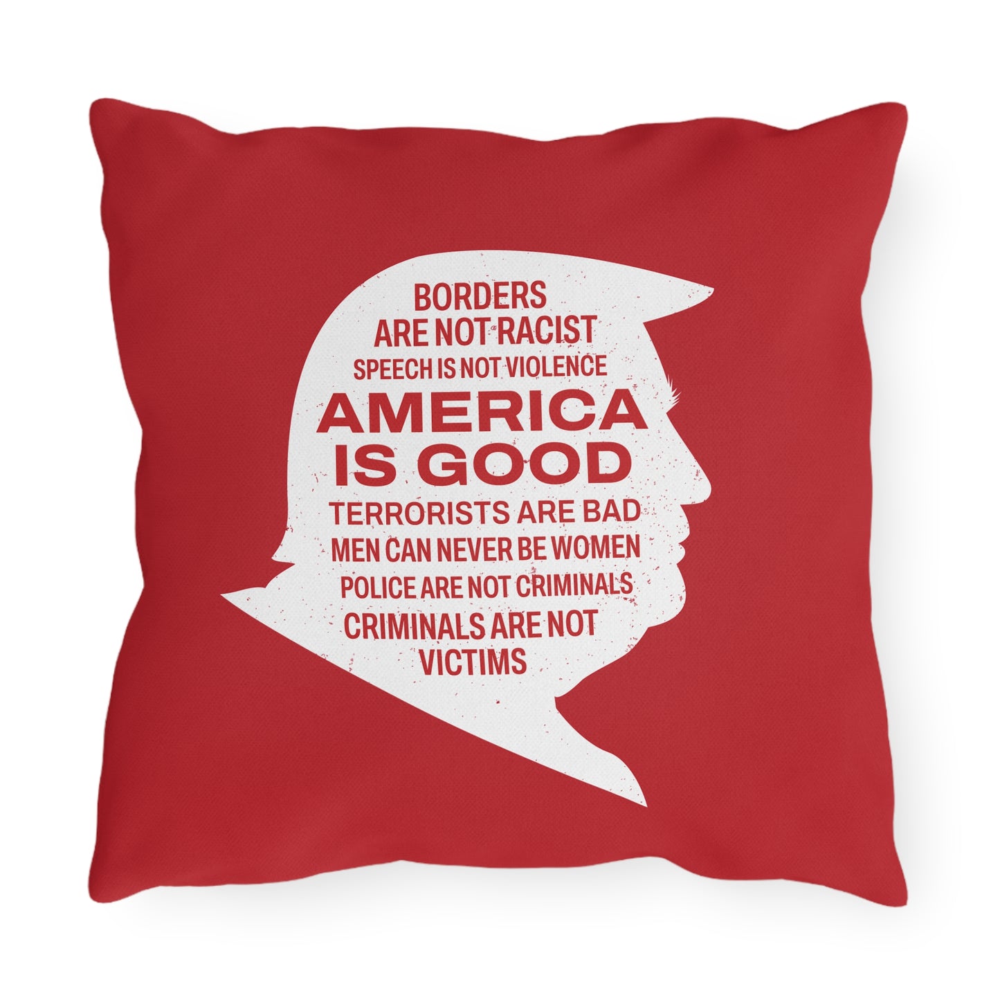 America is Good Outdoor Pillows