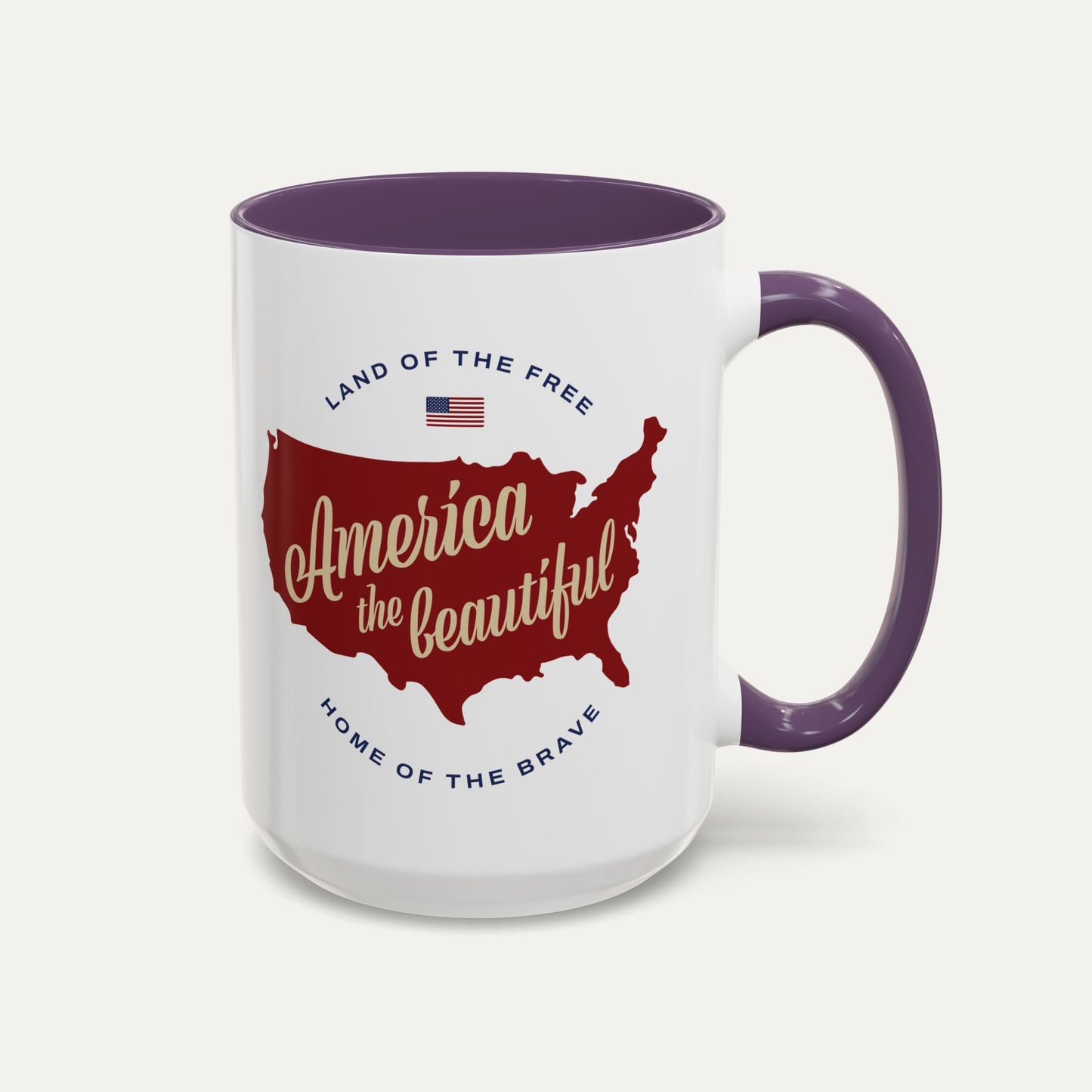 America the Beautiful 15oz Accent Mug