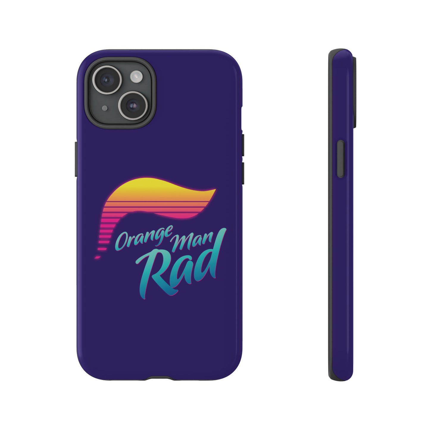 Orange Man Rad Retro Tough Cases