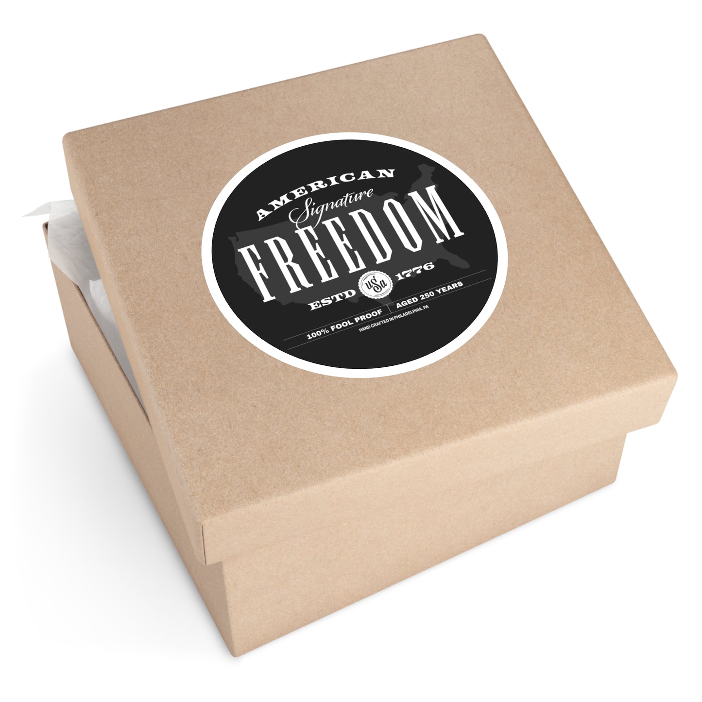 250 Proof Round Stickers
