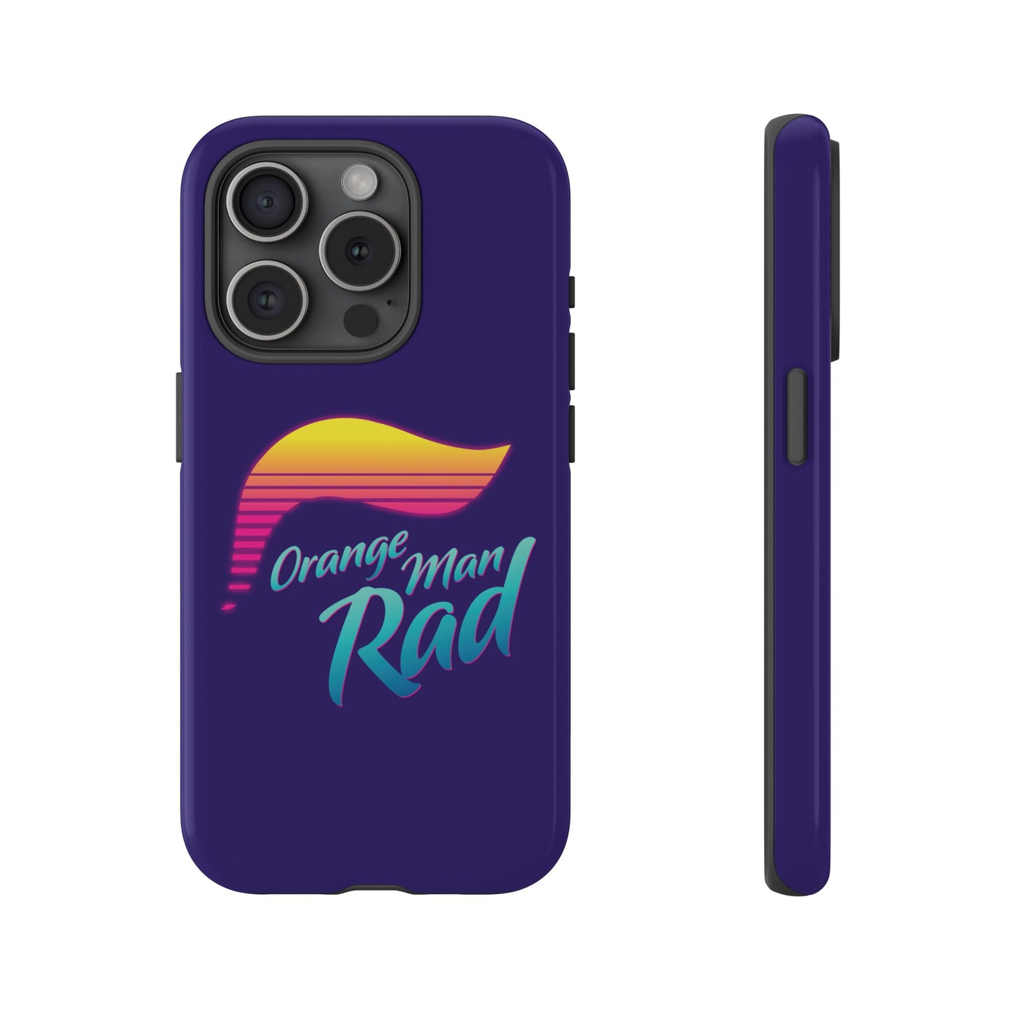 Orange Man Rad Retro Tough Cases