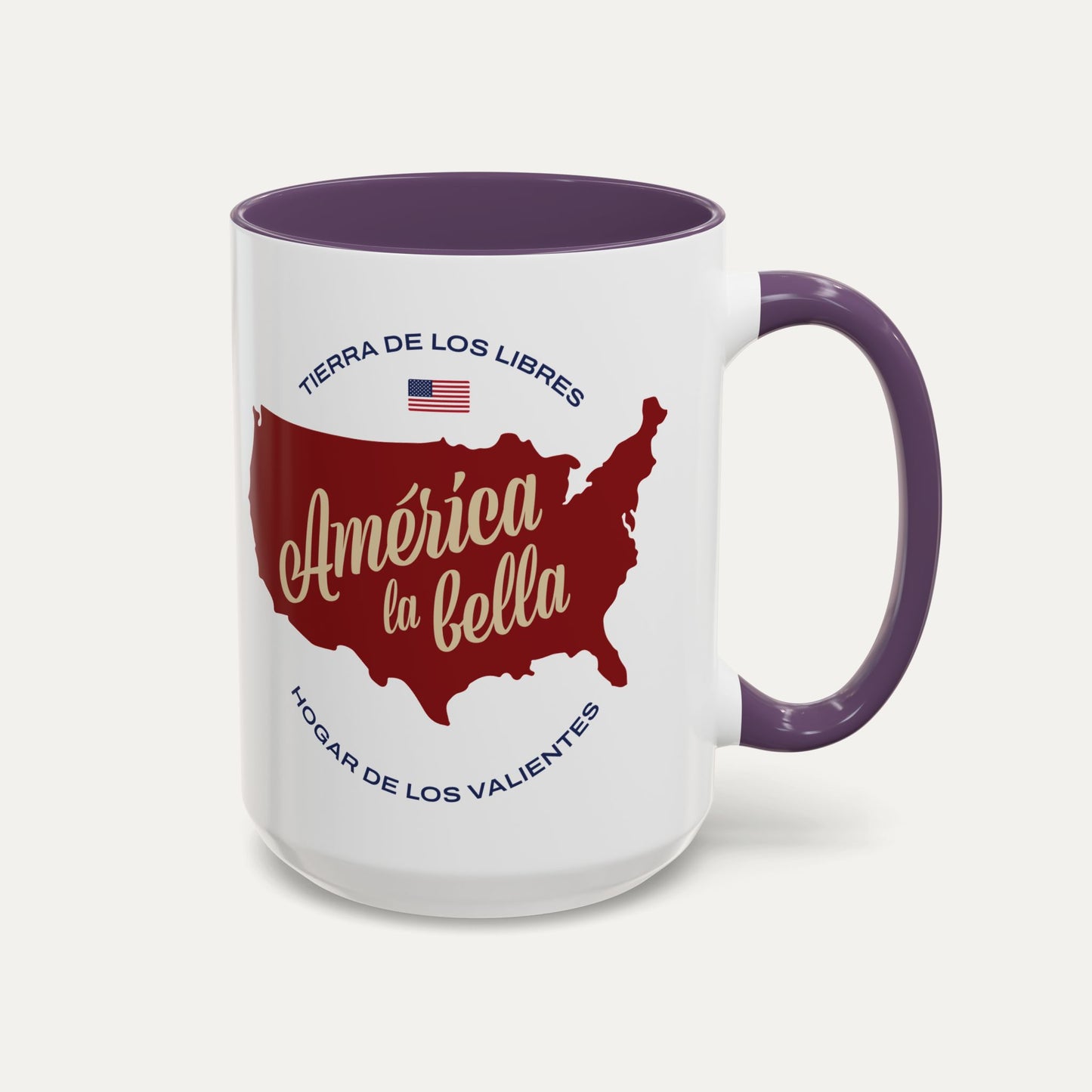 America the Beautiful 15oz Accent Mug (Spanish)