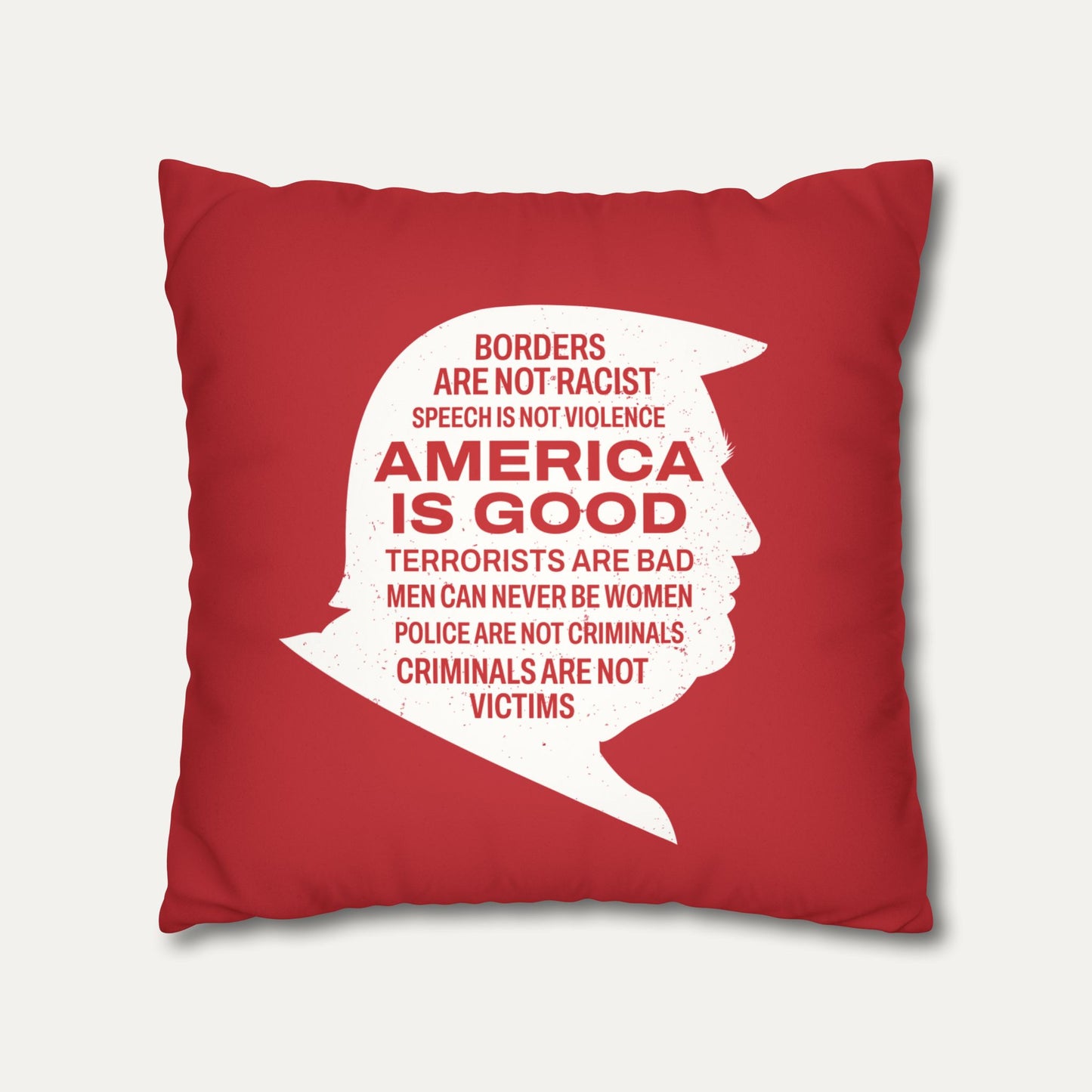 America is Good Faux Suede Pillowcase
