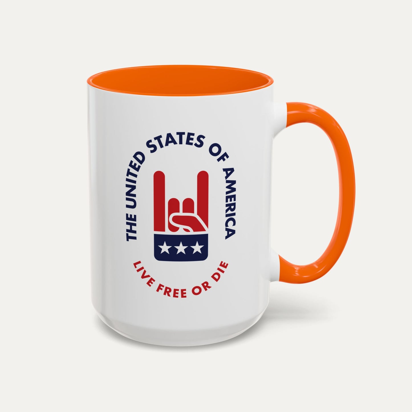 Live Free or Die 15oz Accent Mug