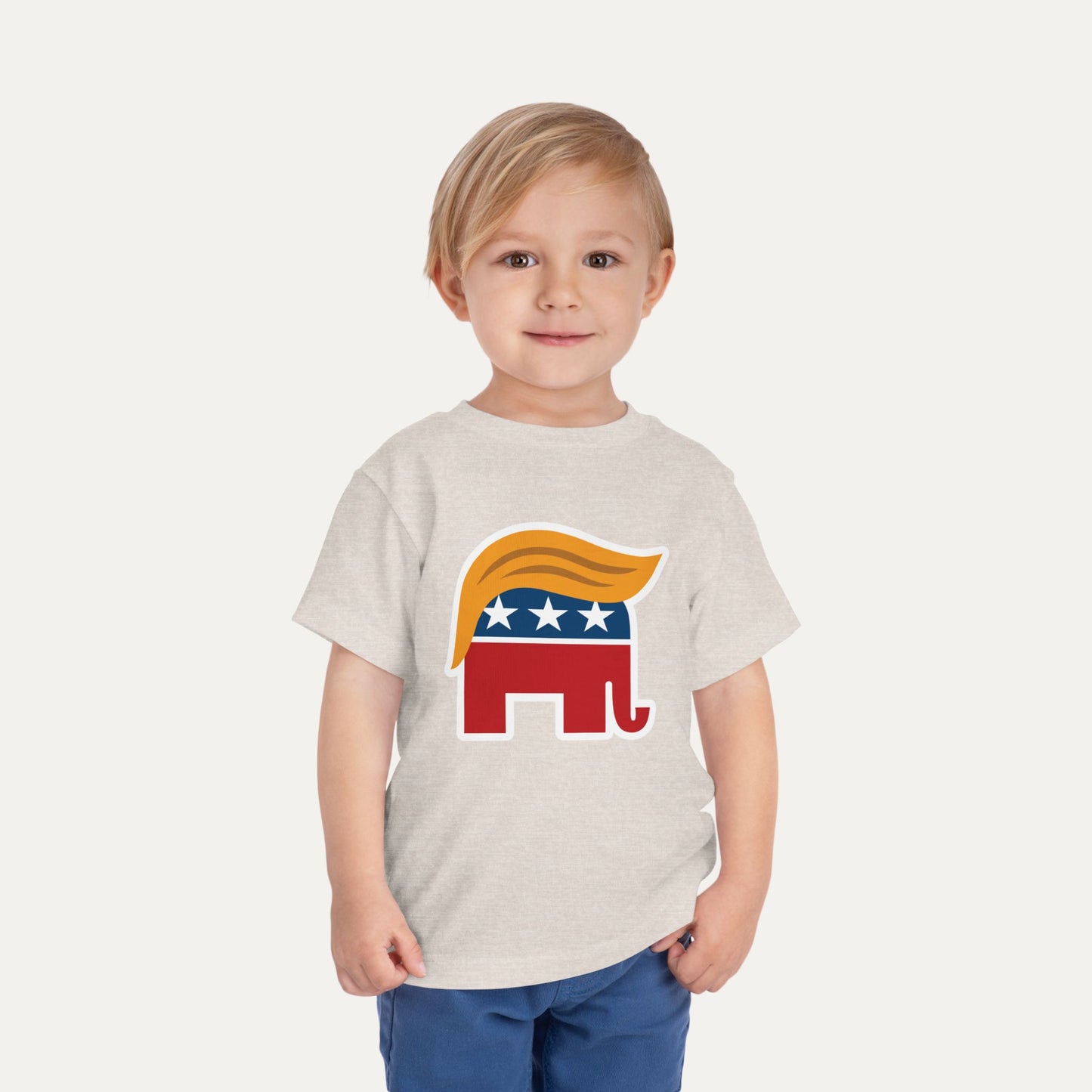 Orange Man Rad Toddler Tee