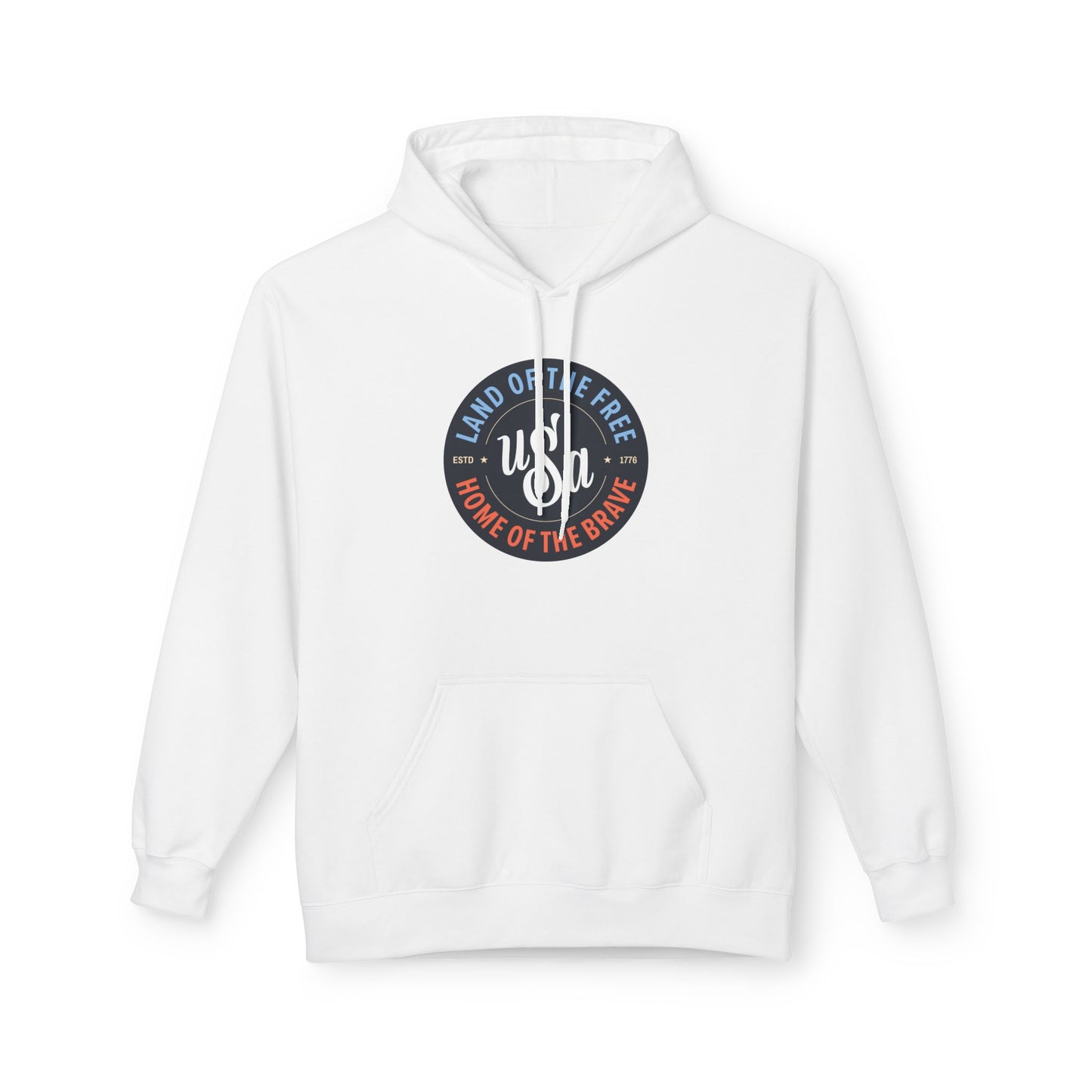 Vintage USA Fleece Unisex Hoodie