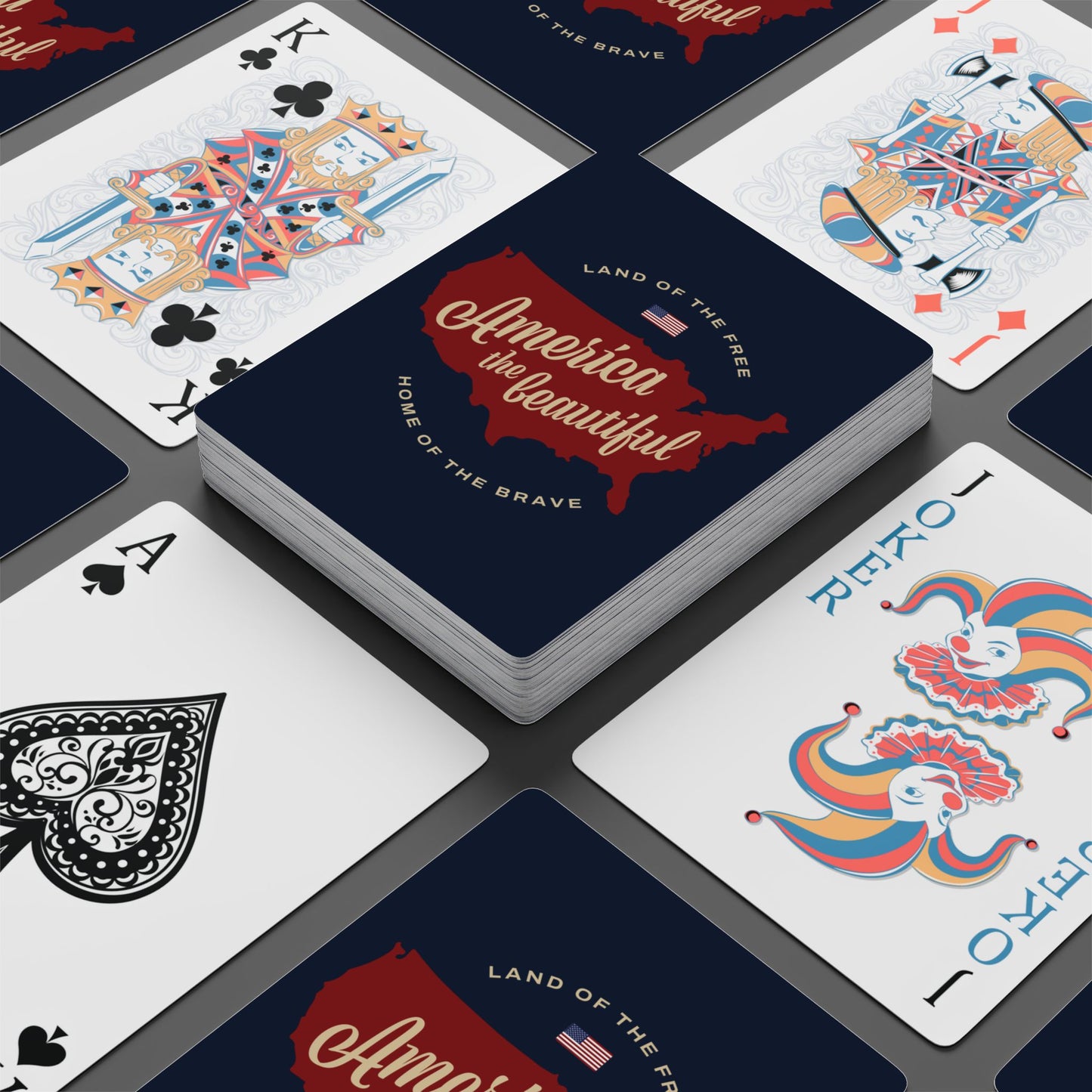 America the Beautiful Playing Cards