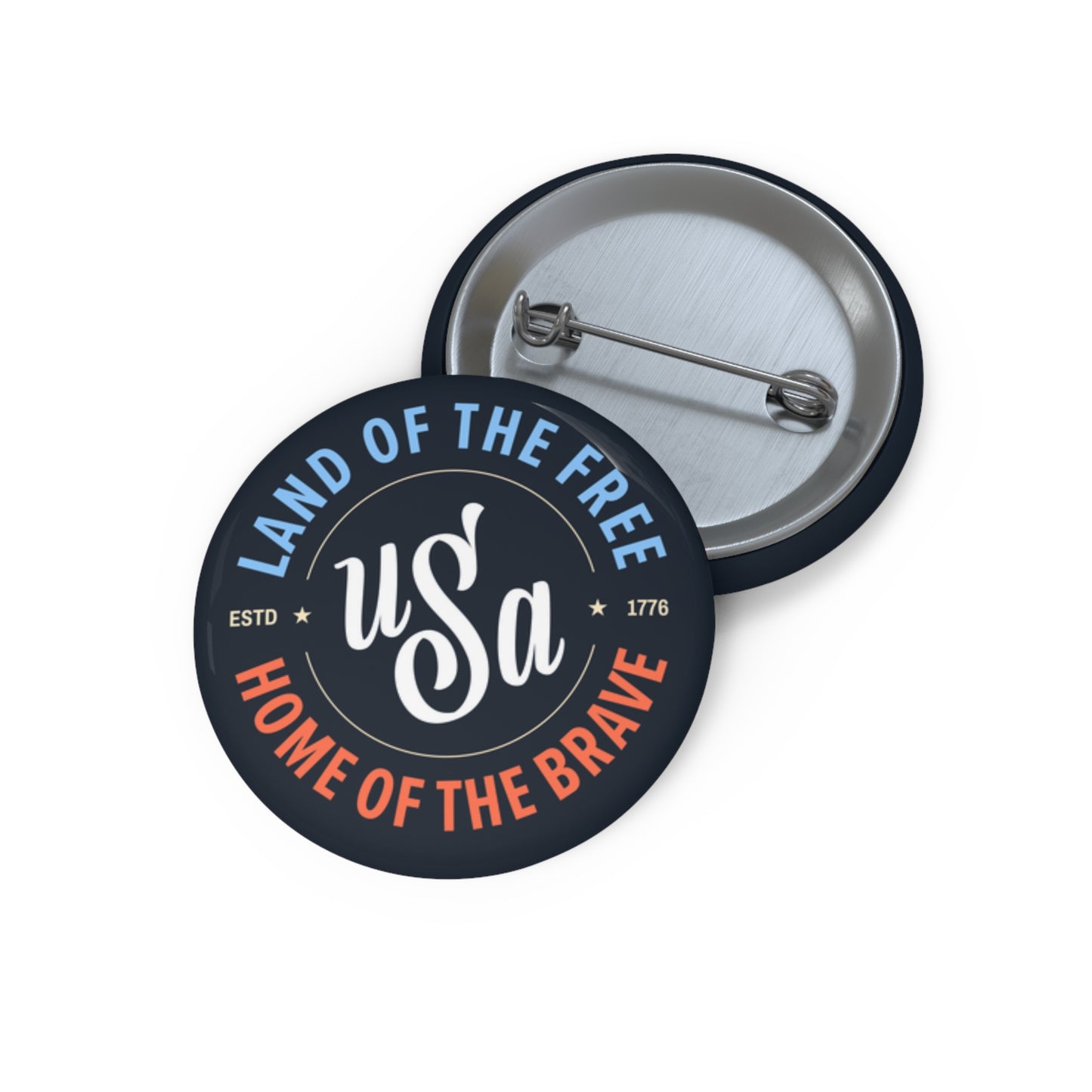 Vintage USA Pin Button