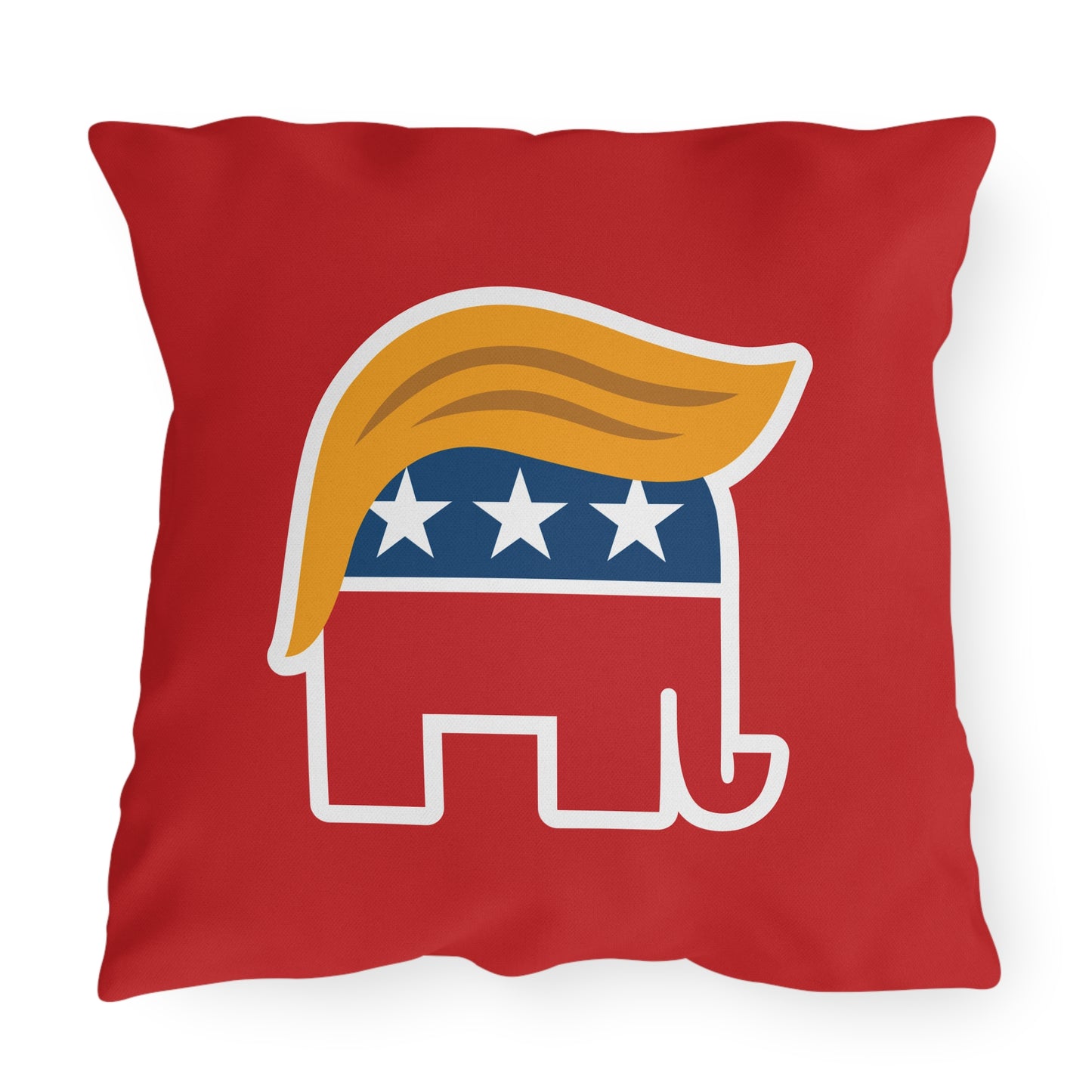 Orange Man Rad Outdoor Pillows