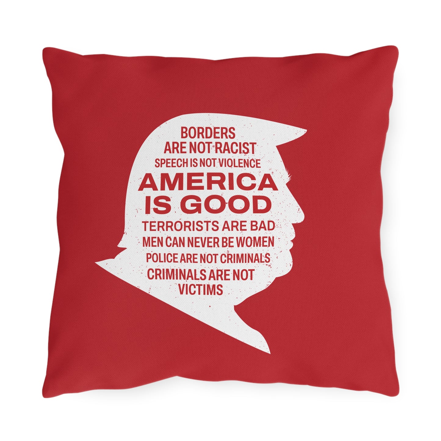 America is Good Outdoor Pillows
