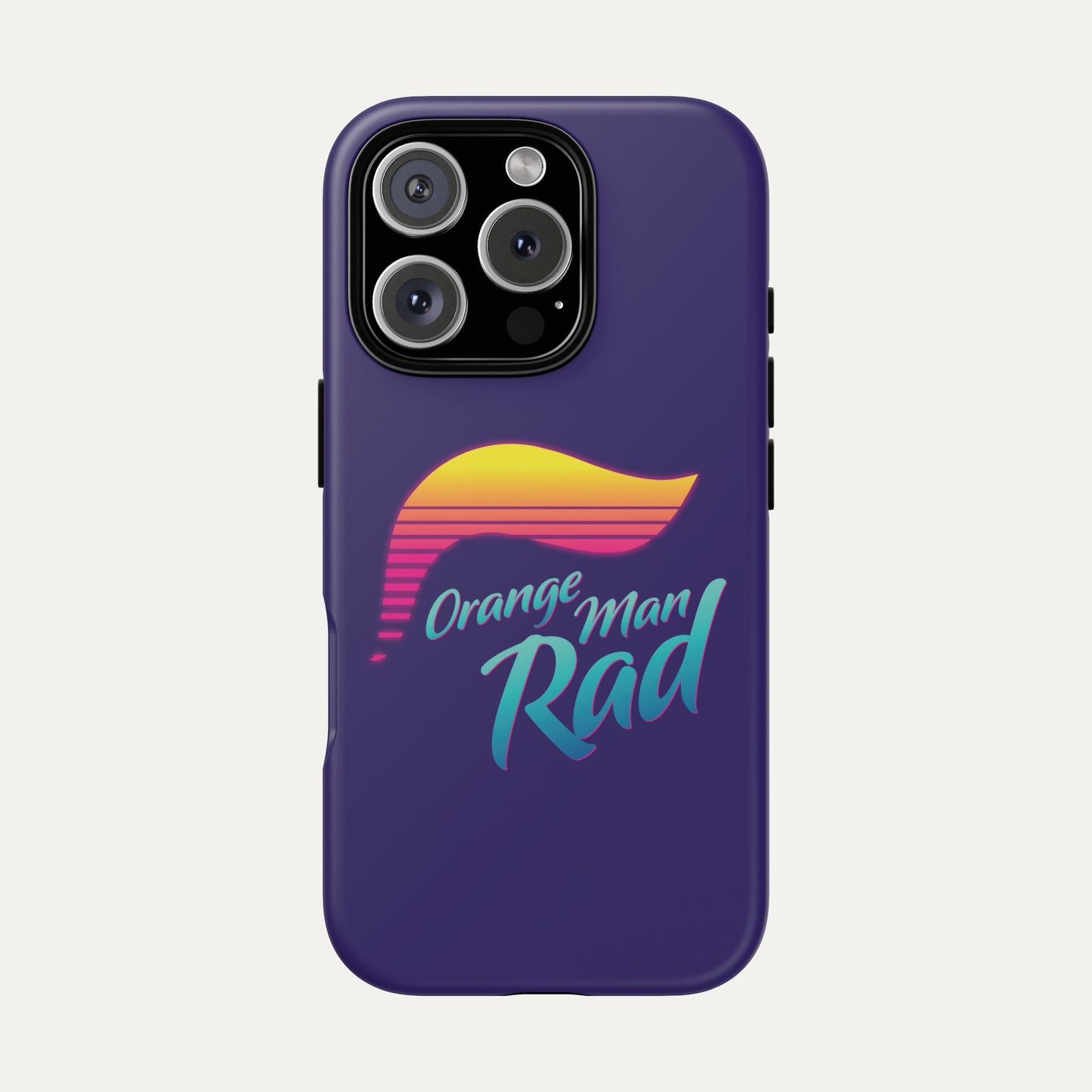 Orange Man Rad Retro Tough Cases