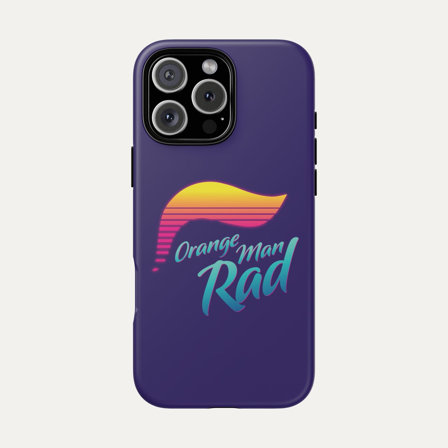 Orange Man Rad Retro Tough Cases