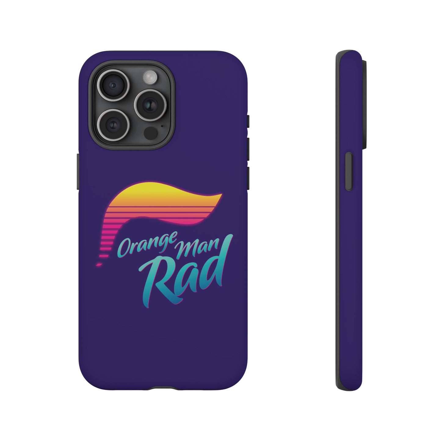 Orange Man Rad Retro Tough Cases