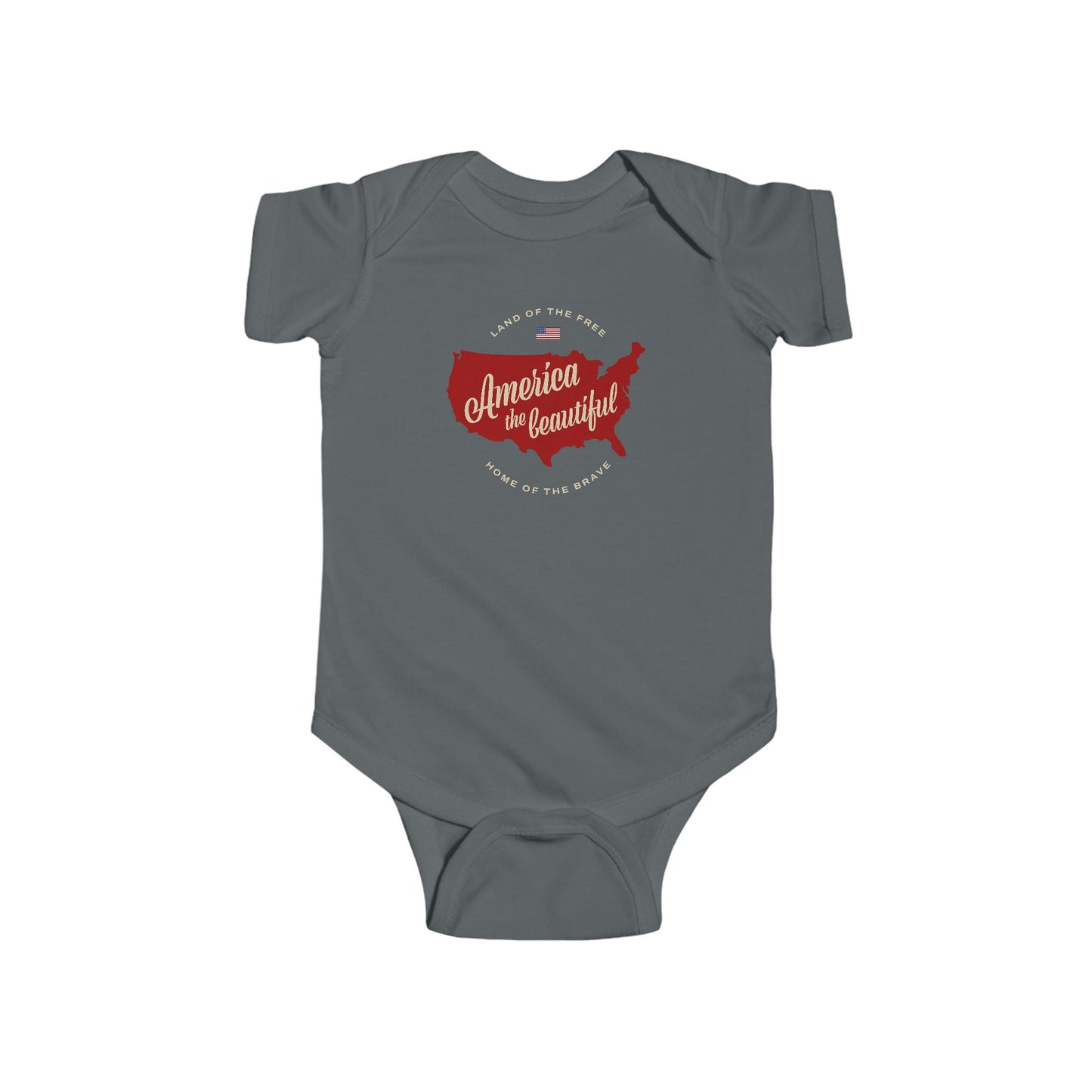 America the Beautiful Onesie