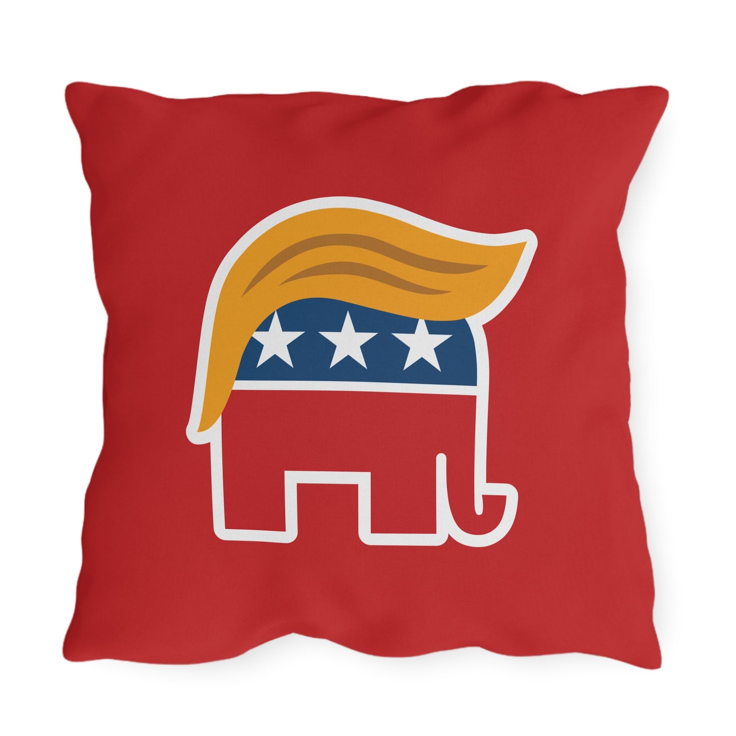 Orange Man Rad Outdoor Pillows