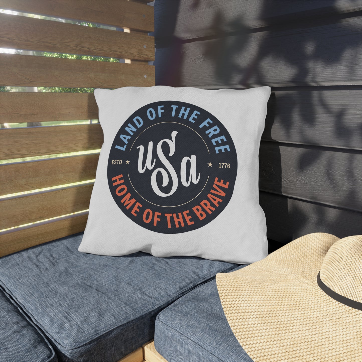 Vintage USA Outdoor Pillows