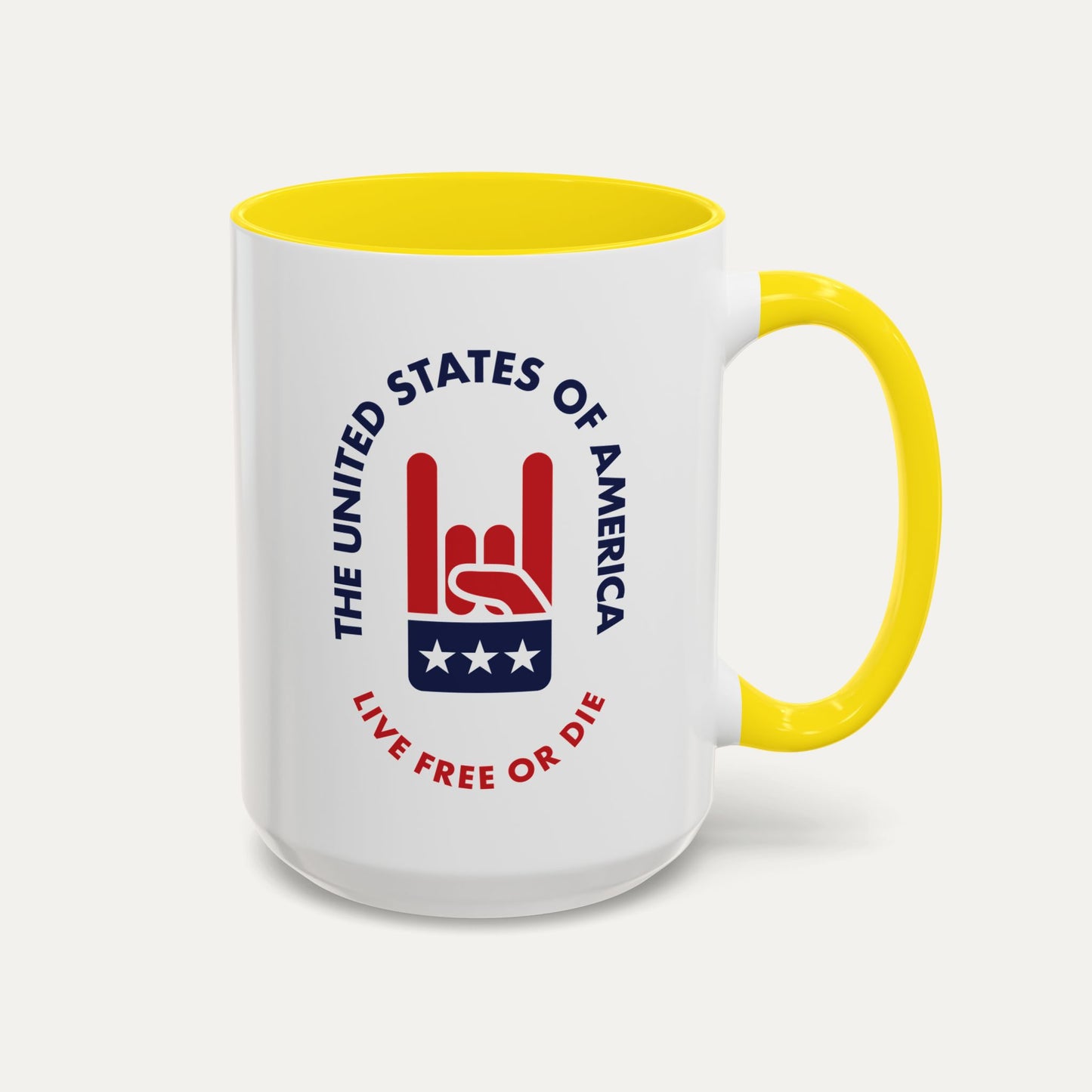 Live Free or Die 15oz Accent Mug