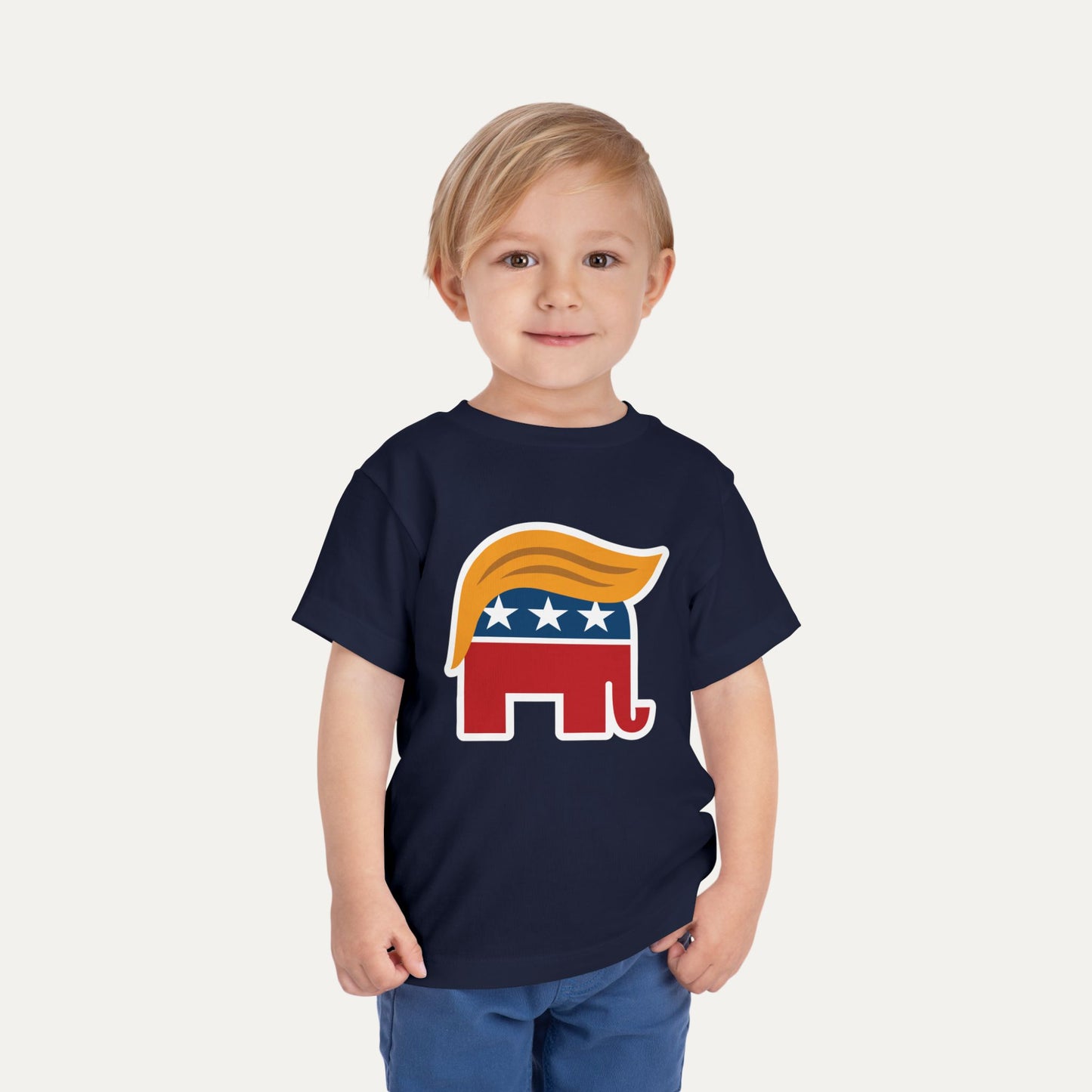 Orange Man Rad Toddler Tee