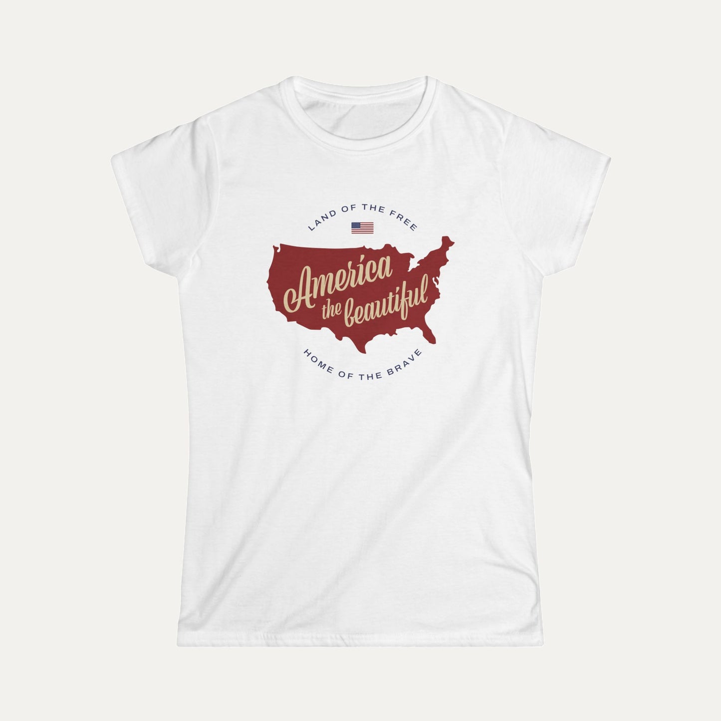 America the Beautiful Women's Softstyle Tee