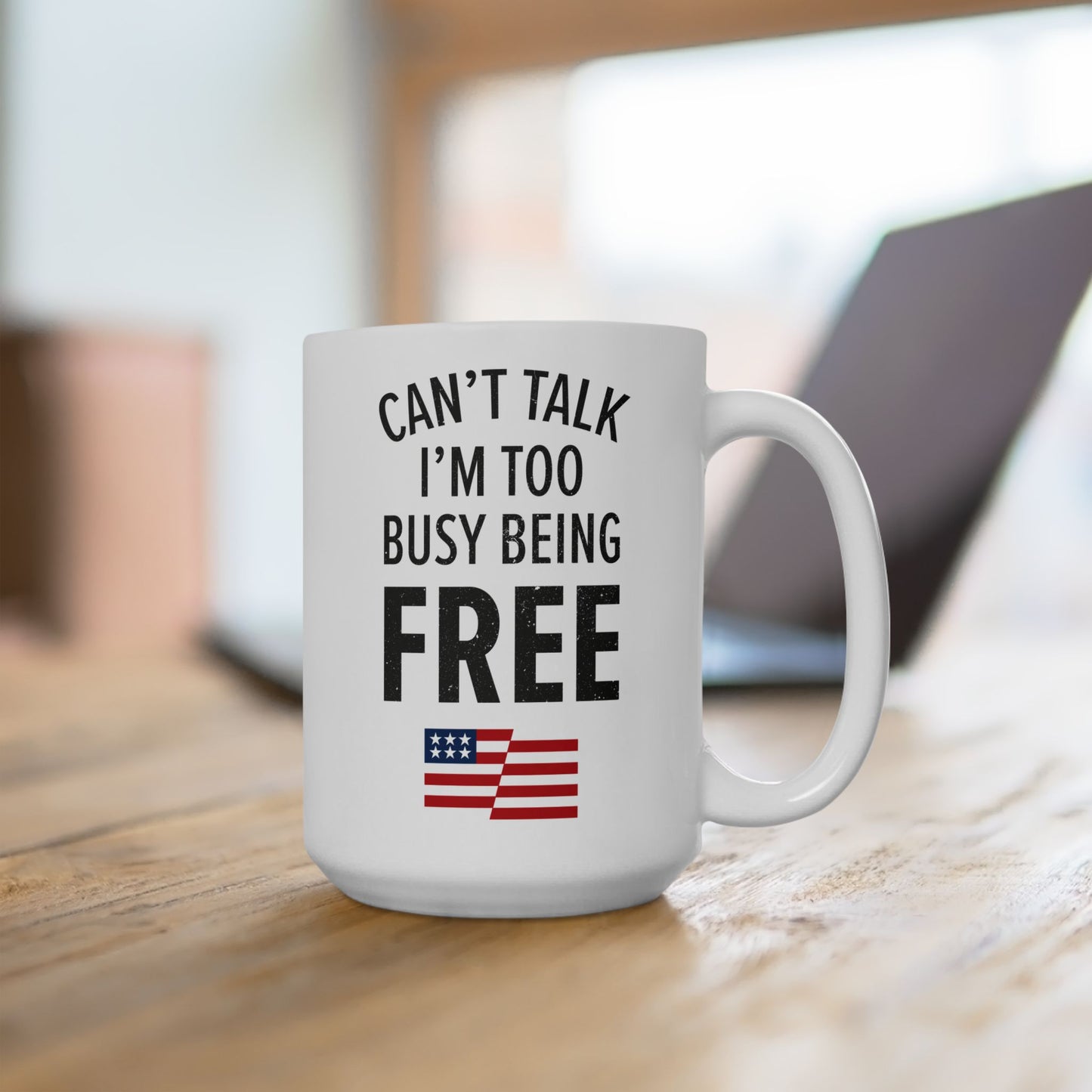 Can’t Talk 15oz Mug