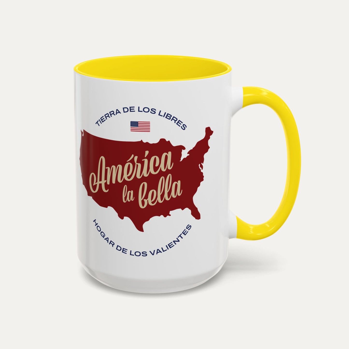 America the Beautiful 15oz Accent Mug (Spanish)
