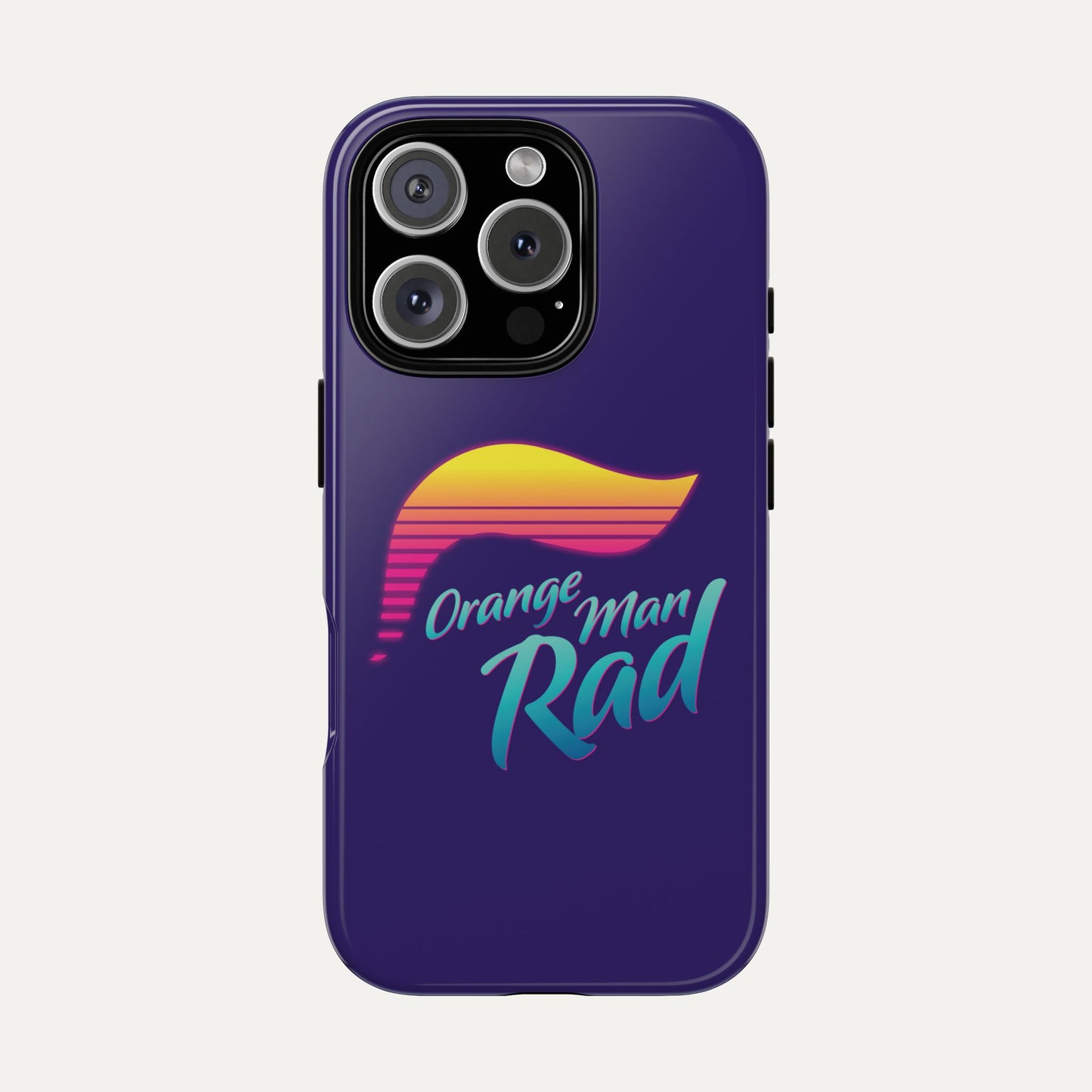 Orange Man Rad Retro Tough Cases