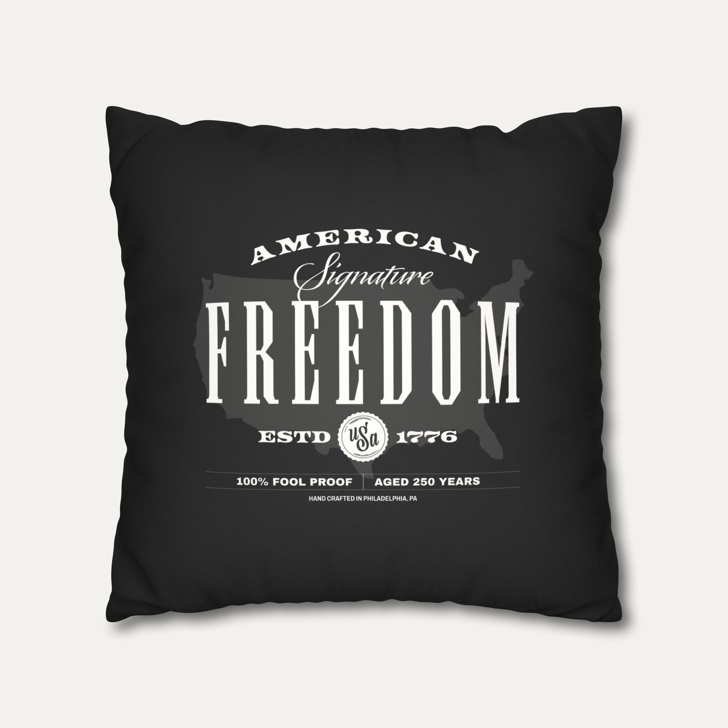 250 Proof Faux Suede Pillowcase