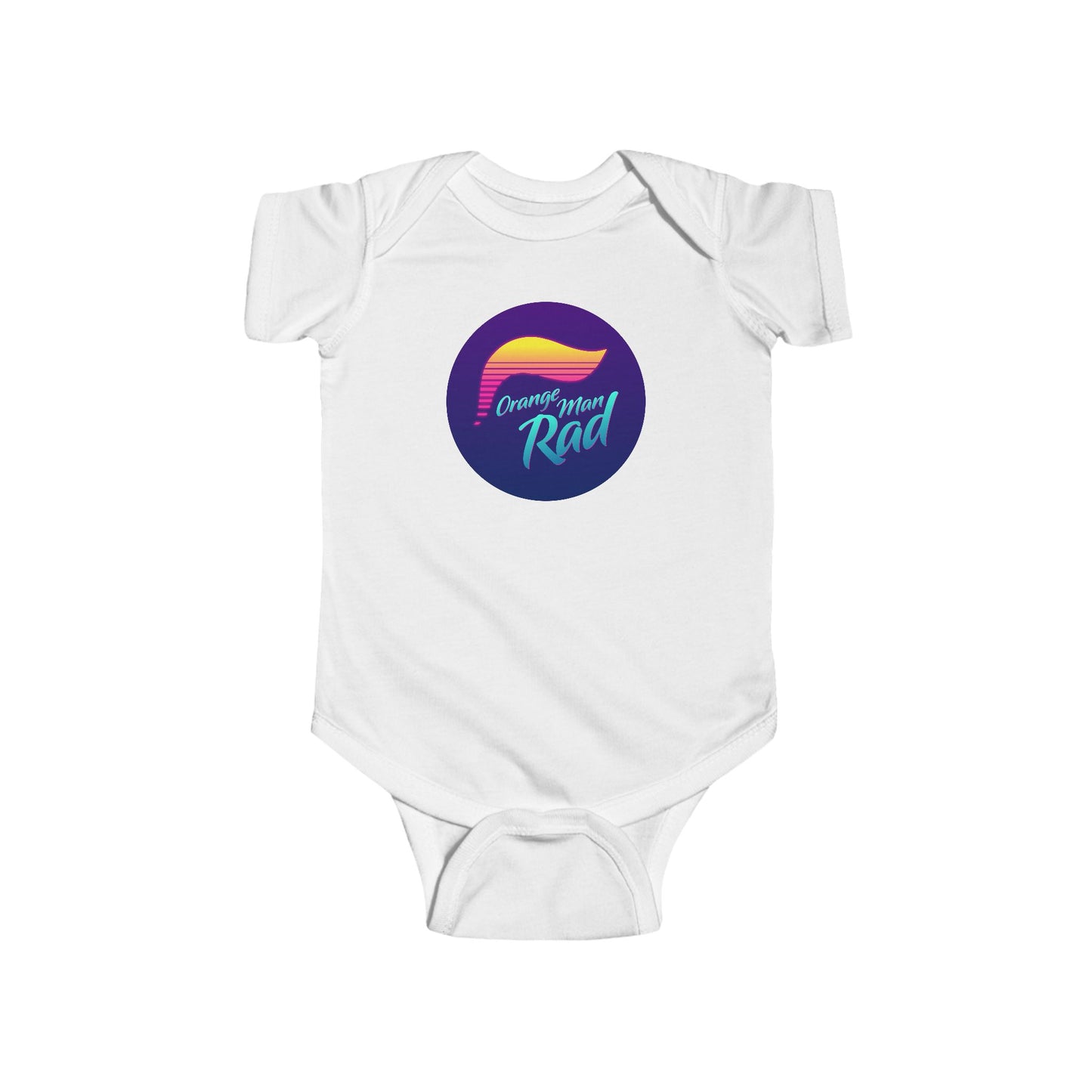 Orange Man Rad Retro Onesie
