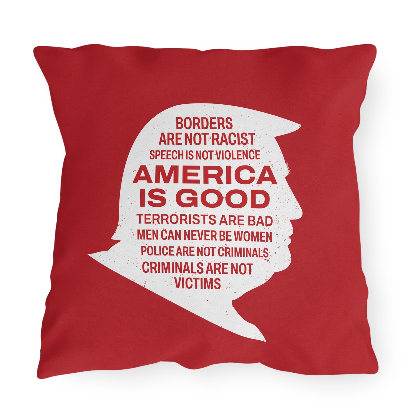 America is Good Outdoor Pillows