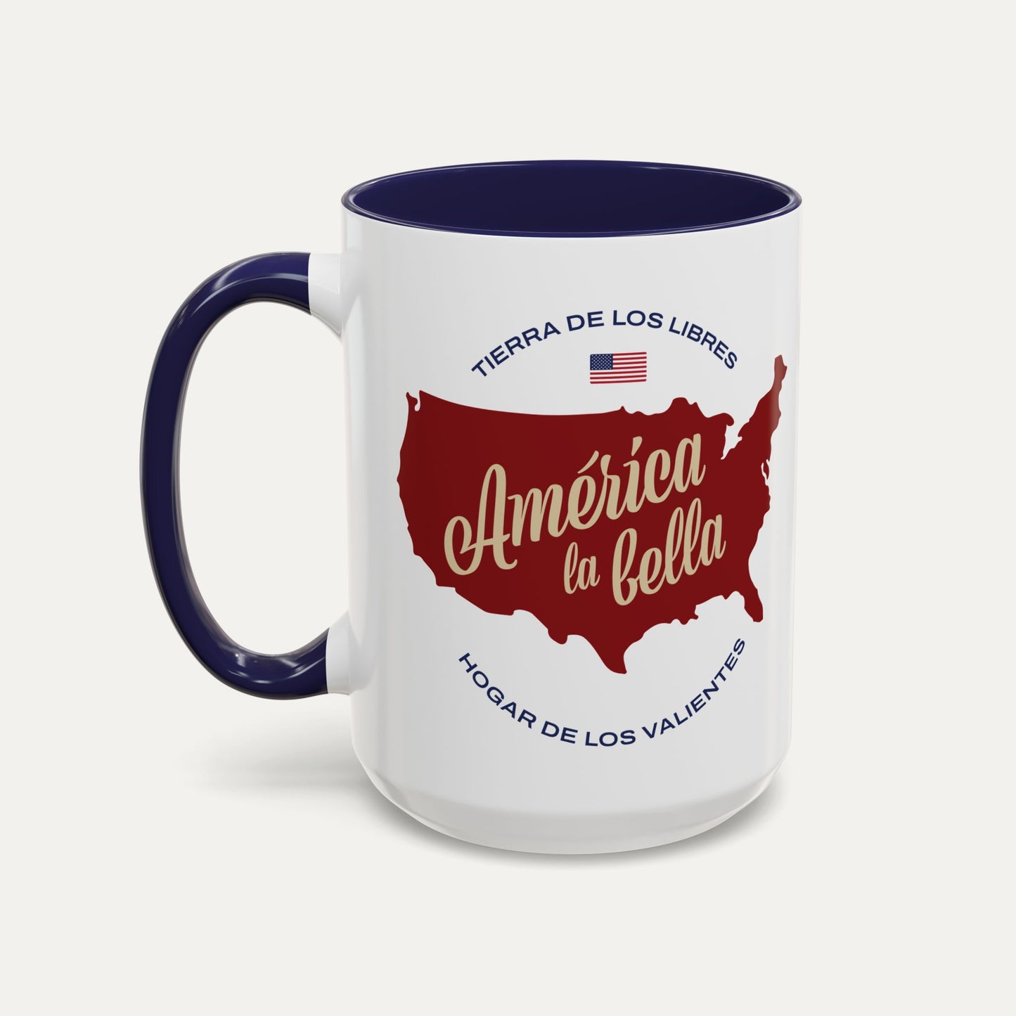 America the Beautiful 15oz Accent Mug (Spanish)