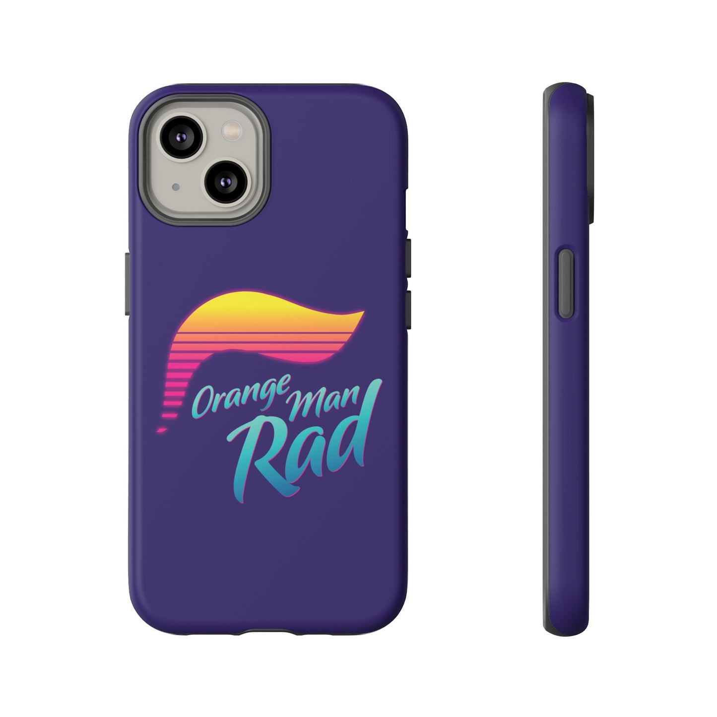Orange Man Rad Retro Tough Cases