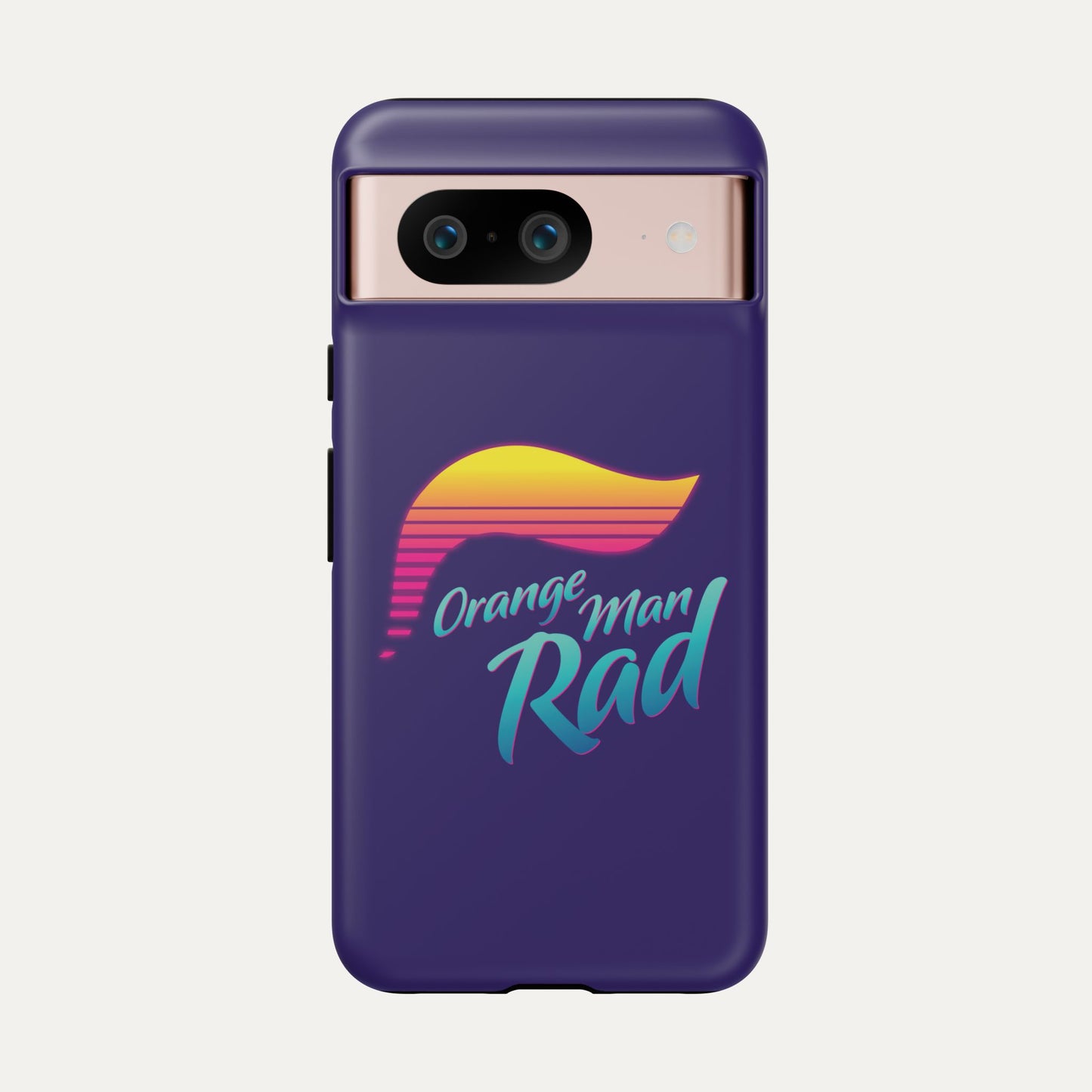 Orange Man Rad Retro Tough Cases