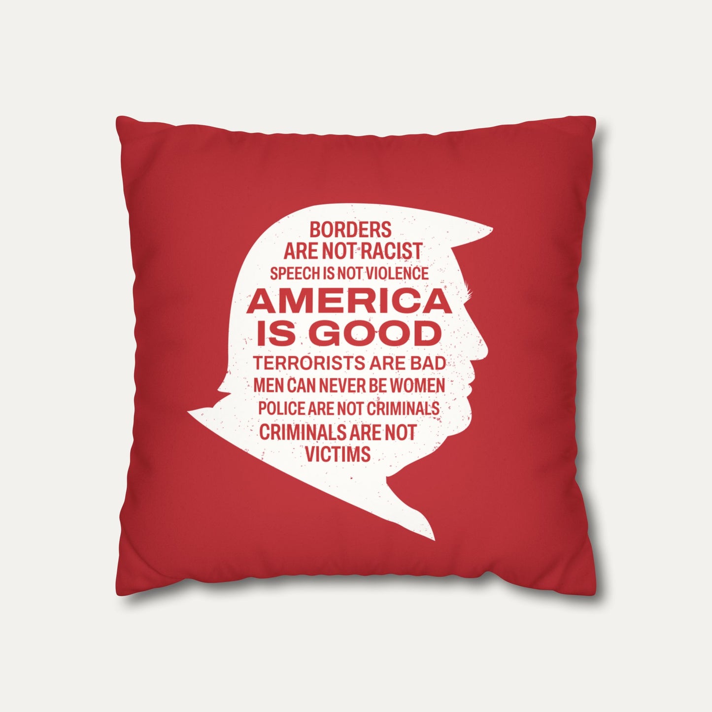 America is Good Faux Suede Pillowcase