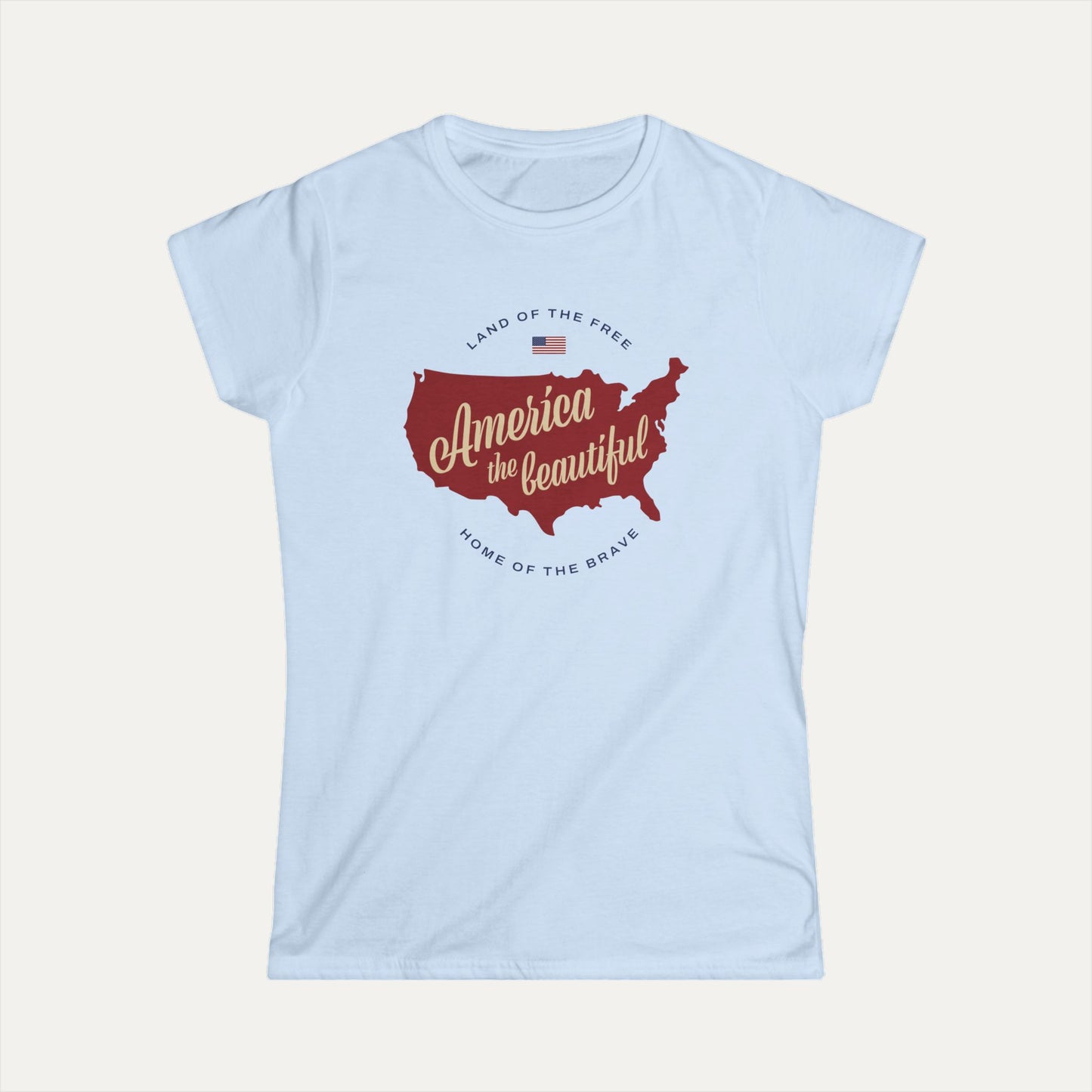 America the Beautiful Women's Softstyle Tee
