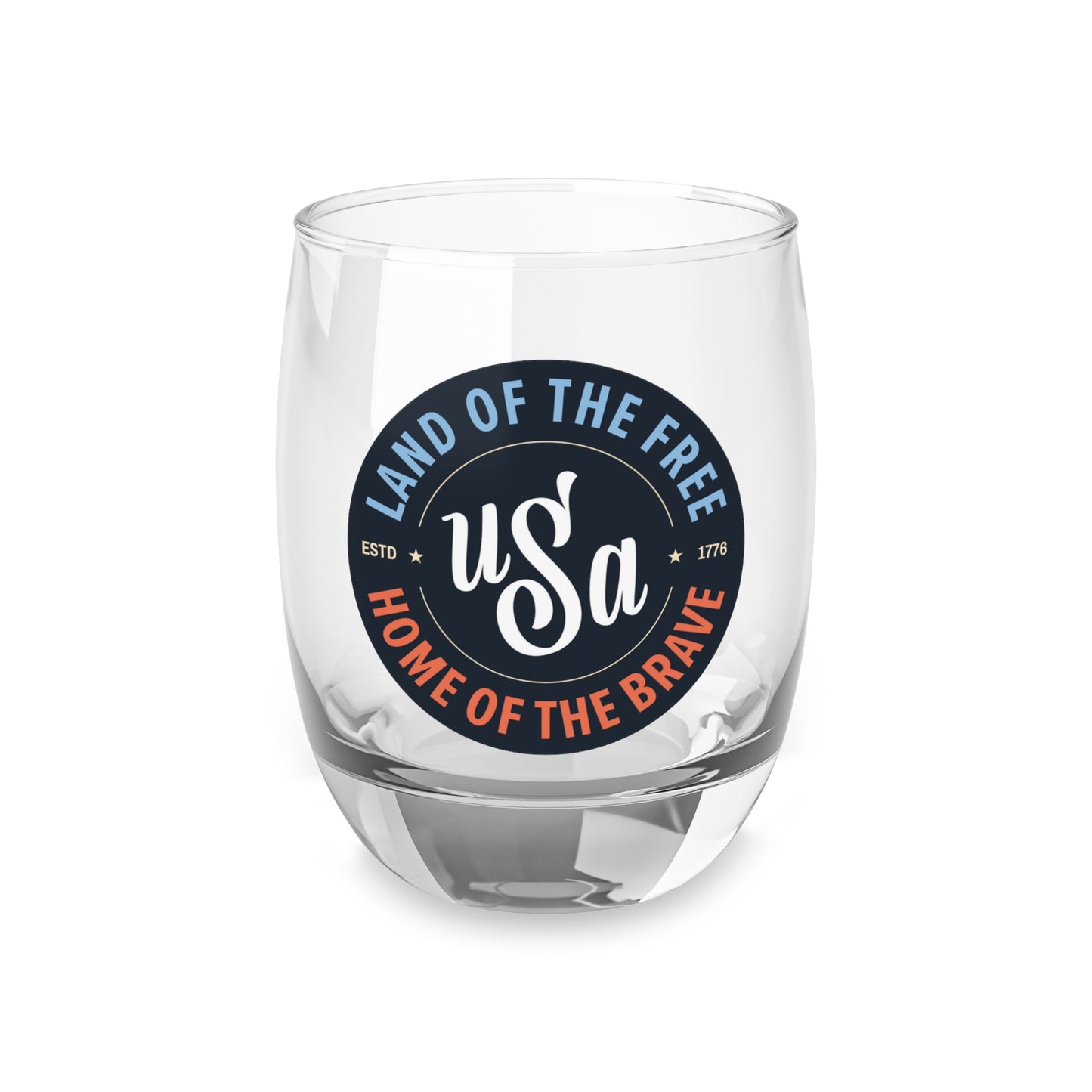 Vintage USA Whiskey Glass