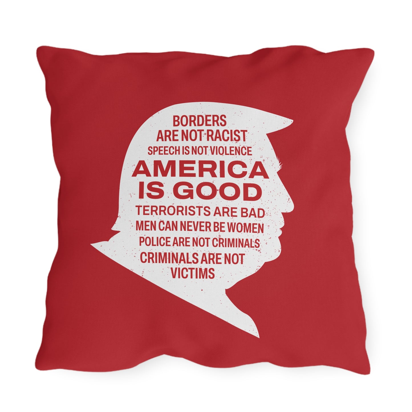 America is Good Outdoor Pillows