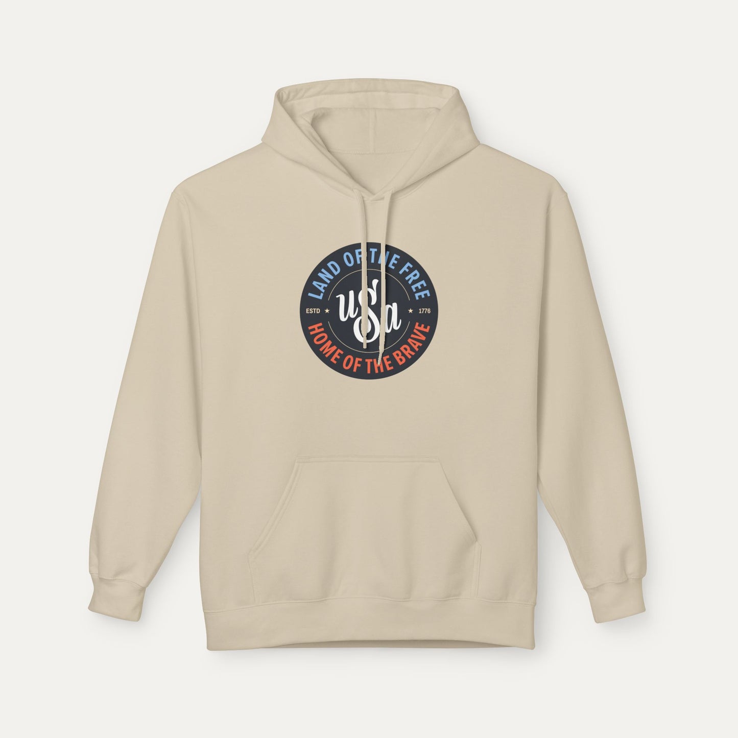 Vintage USA Fleece Unisex Hoodie