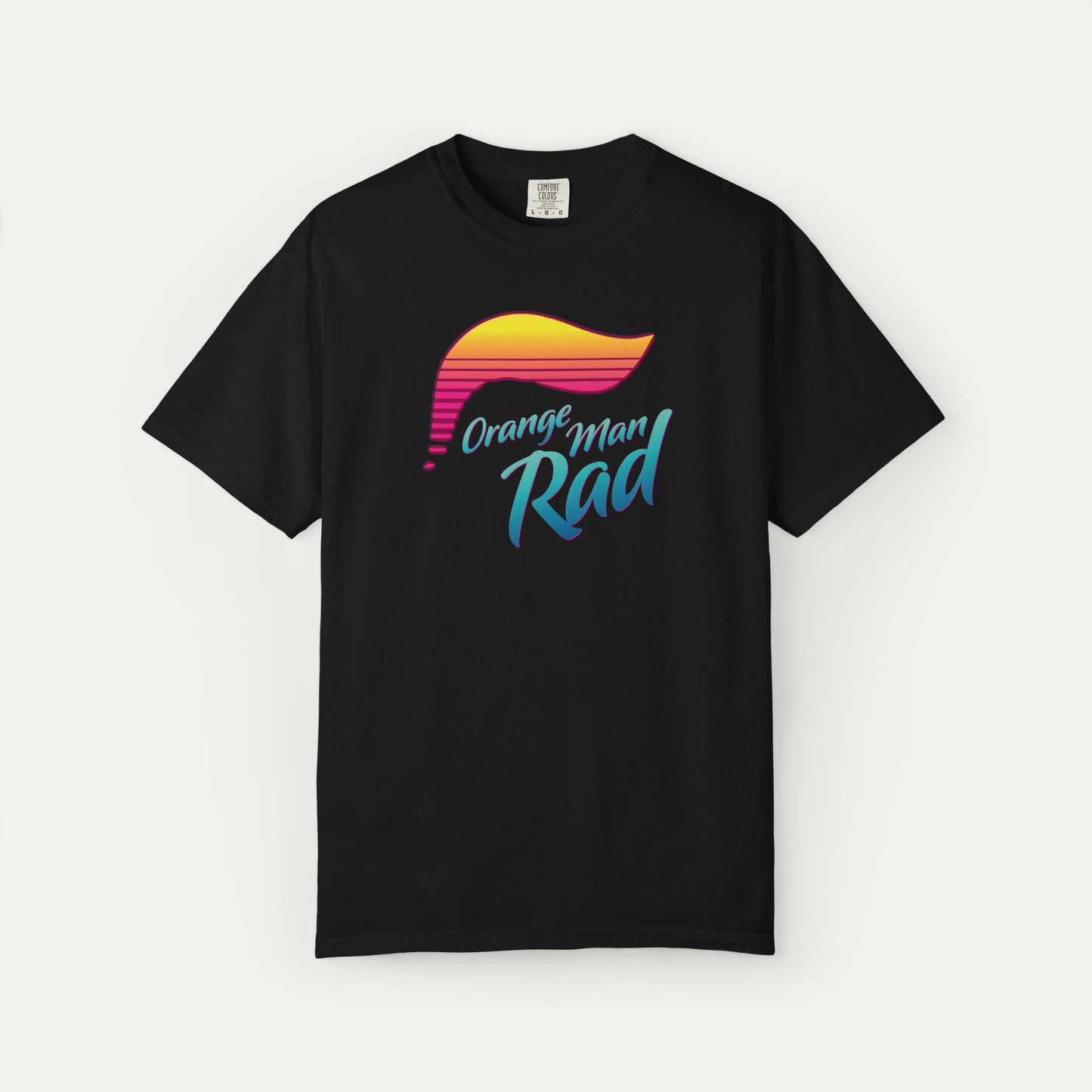 Orange Man Rad Retro Unisex T-shirt